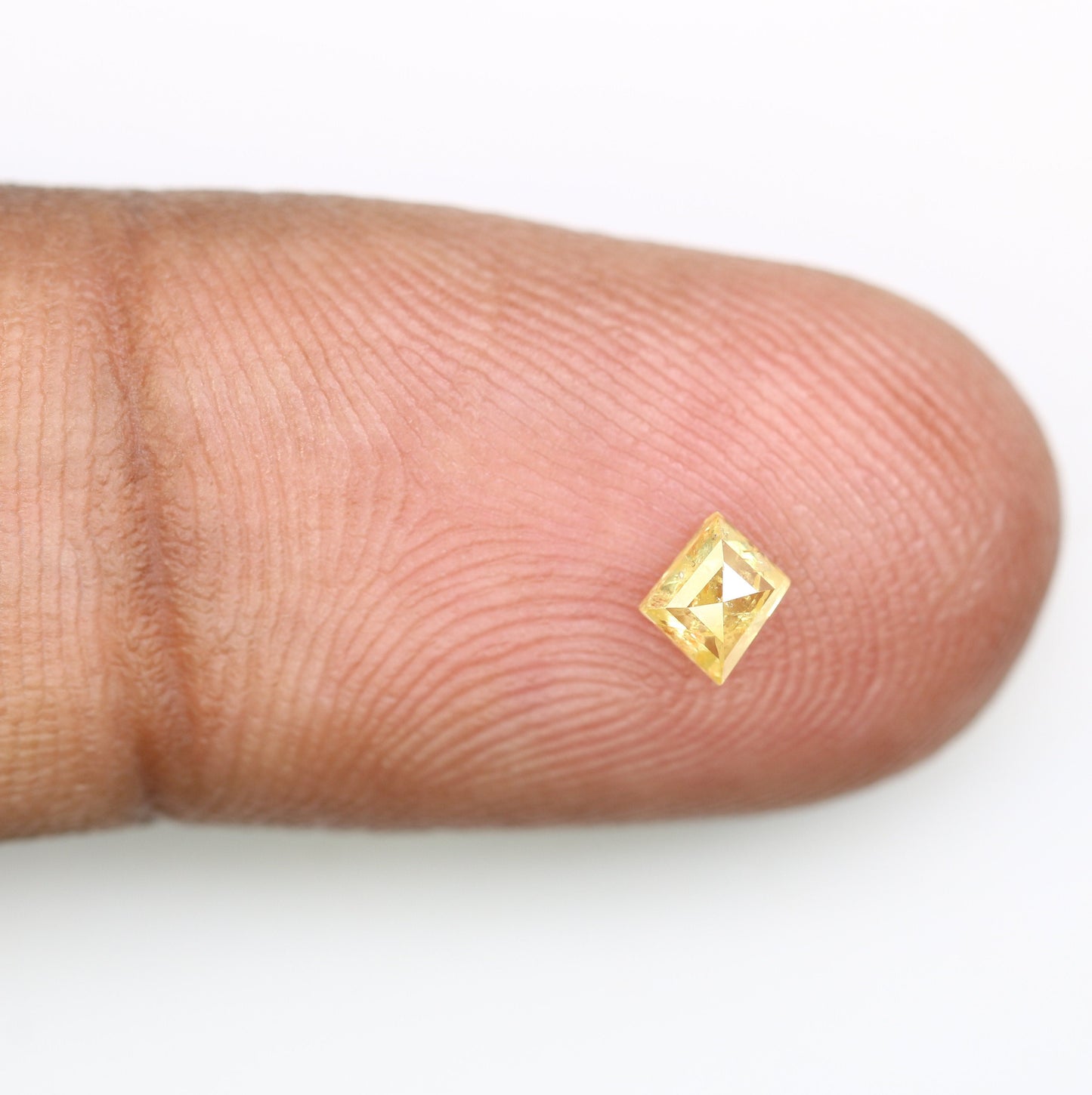 0.28 CT Shape Salt and Pepper Kite Shape - Natural Kite shape Loose Diamond -For 14k Gold Jewelry - Christmas Gift - LABORDAY Offer