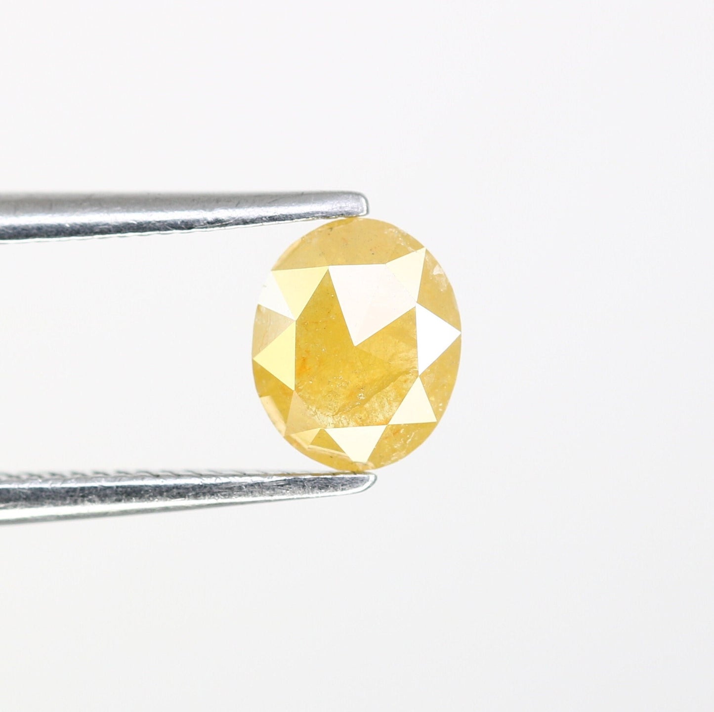0.59 CT Oval Fancy Yellow Diamond - Unique Gemstone for Diamond Pendants, Custom Gold Rings & Jewelry, Perfect Gift for Her