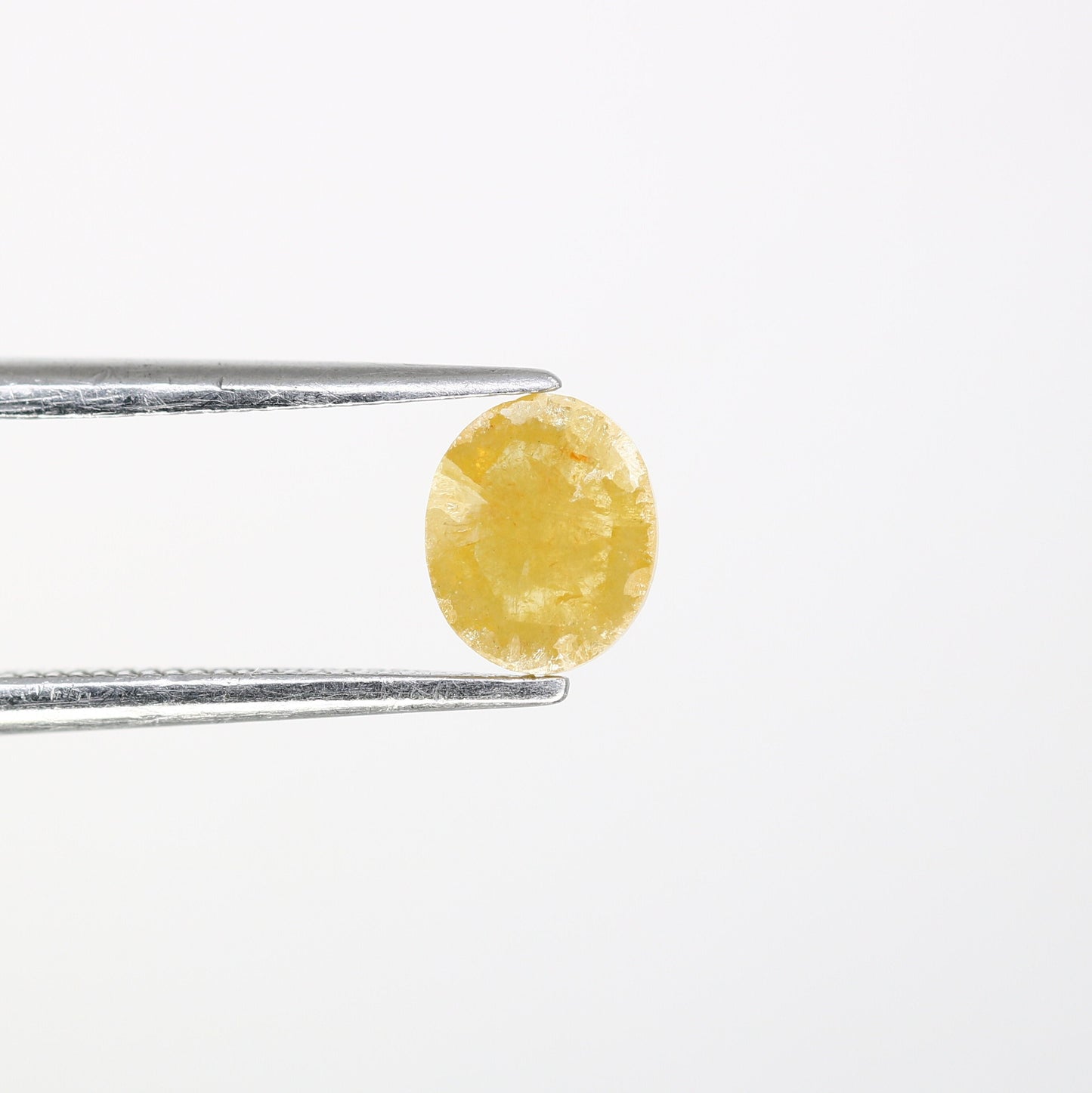 0.59 CT Oval Fancy Yellow Diamond - Unique Gemstone for Diamond Pendants, Custom Gold Rings & Jewelry, Perfect Gift for Her