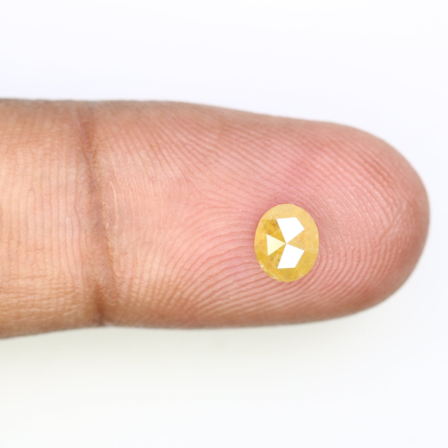 0.59 CT Oval Fancy Yellow Diamond - Unique Gemstone for Diamond Pendants, Custom Gold Rings & Jewelry, Perfect Gift for Her