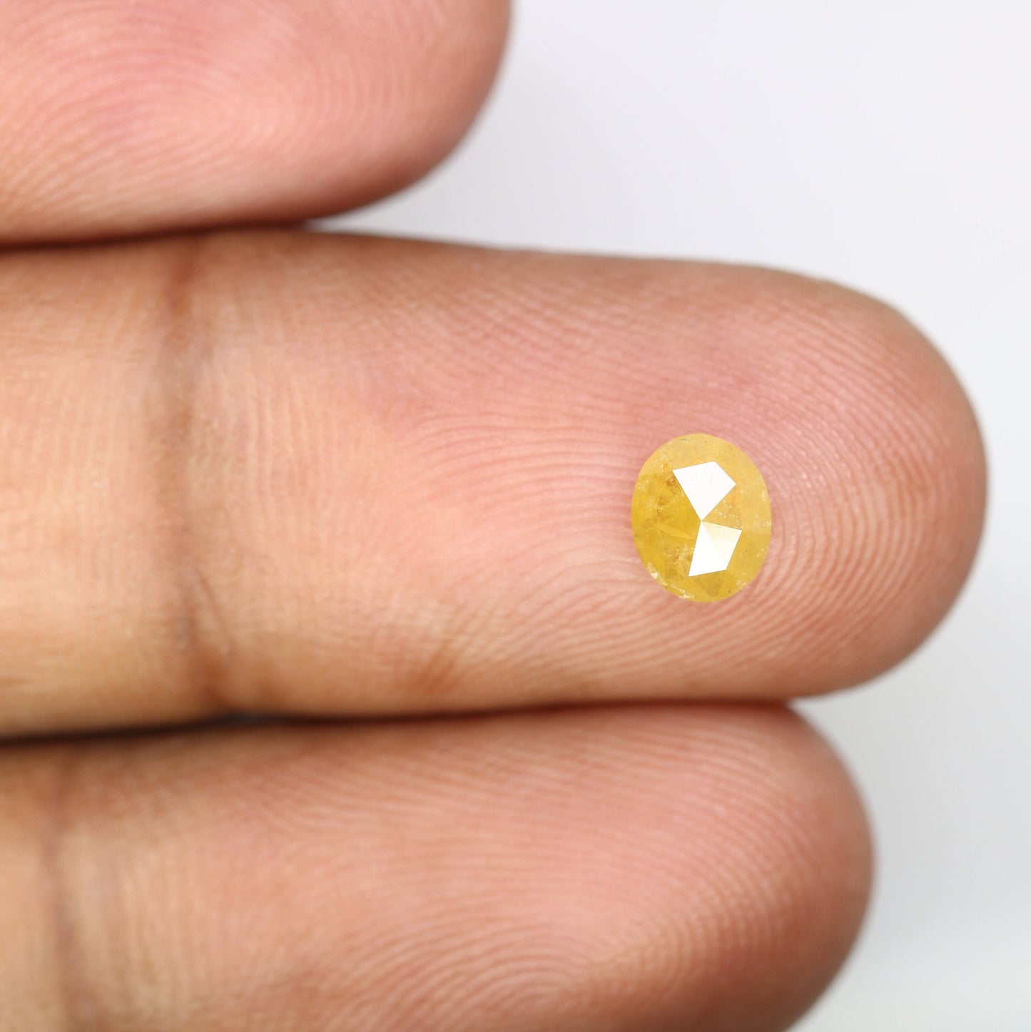 0.59 CT Oval Fancy Yellow Diamond - Unique Gemstone for Diamond Pendants, Custom Gold Rings & Jewelry, Perfect Gift for Her