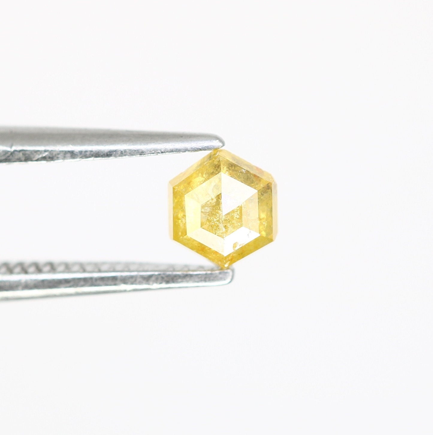 0.30 CT Salt and Pepper Hexagon Cut - Natural Loose Hexagon Shape -Unique Diamond for Ring - Special Gift for Her - Wholesaler of Diamond