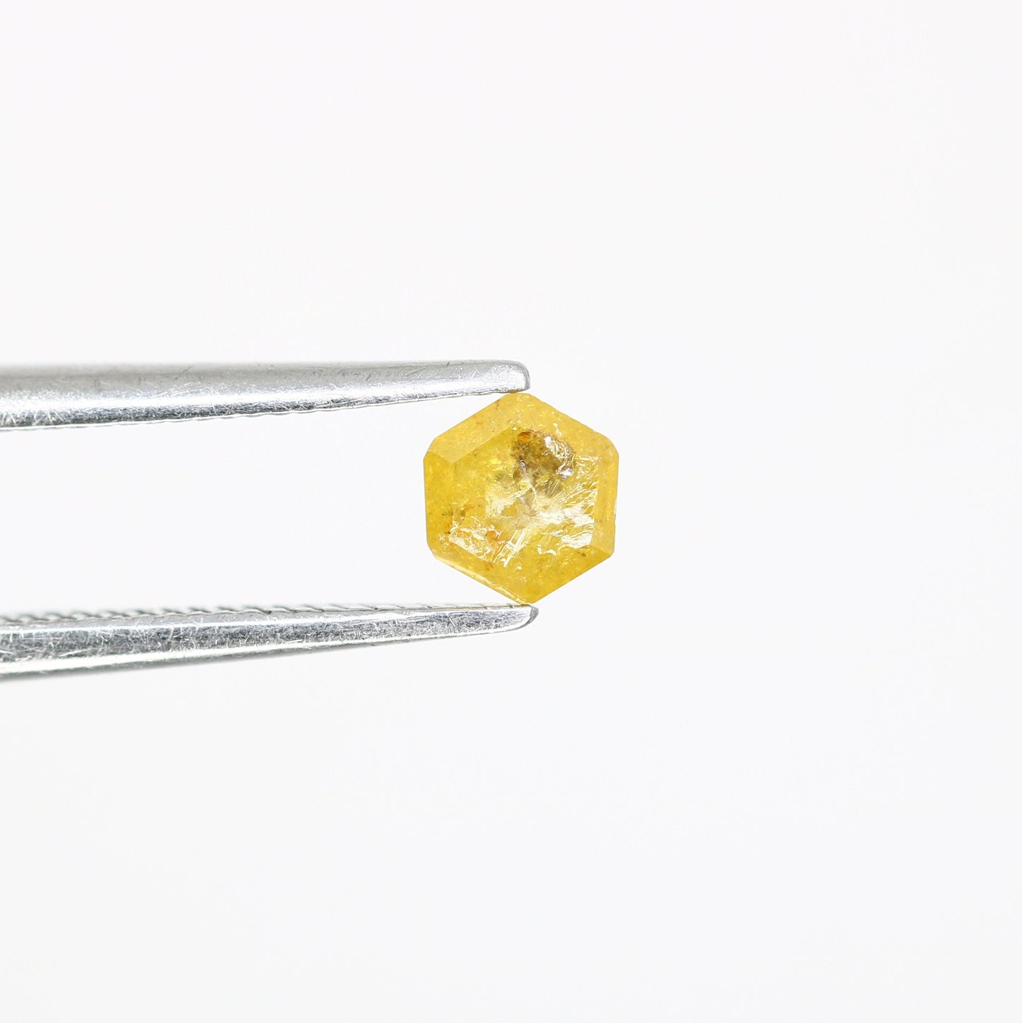 0.30 CT Salt and Pepper Hexagon Cut - Natural Loose Hexagon Shape -Unique Diamond for Ring - Special Gift for Her - Wholesaler of Diamond