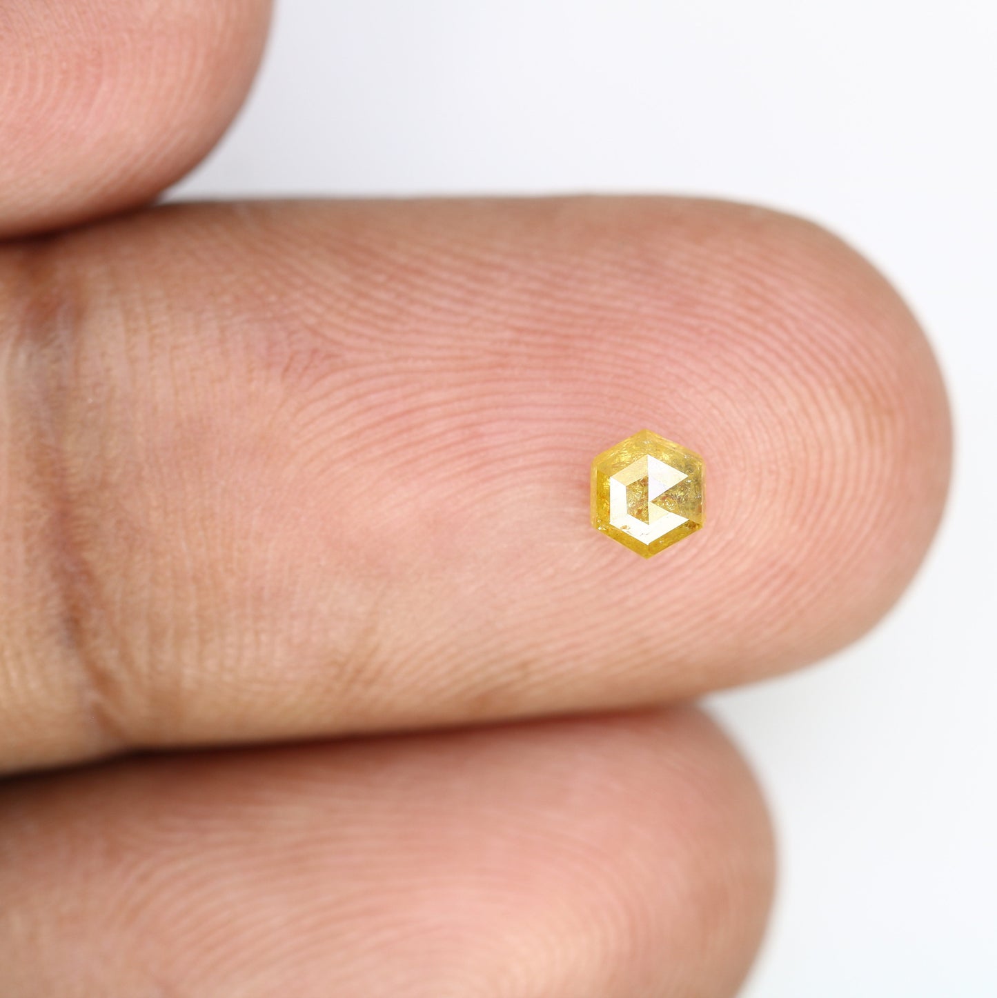 0.30 CT Salt and Pepper Hexagon Cut - Natural Loose Hexagon Shape -Unique Diamond for Ring - Special Gift for Her - Wholesaler of Diamond