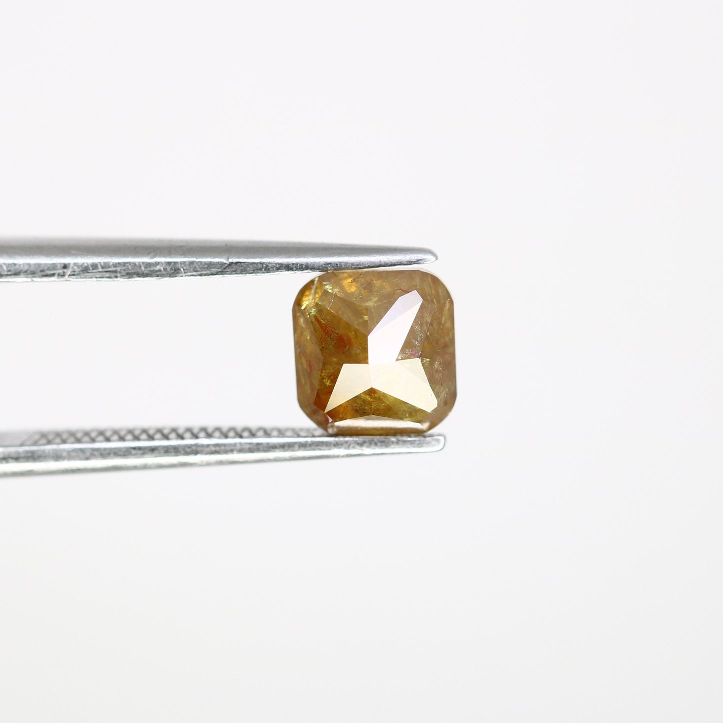 1.34 CT Cushion Cut Dark Green Diamond - Unique Gemstone for Proposal Rings, Diamond Pendants & Anniversary Gifts, Custom Gold Jewelry