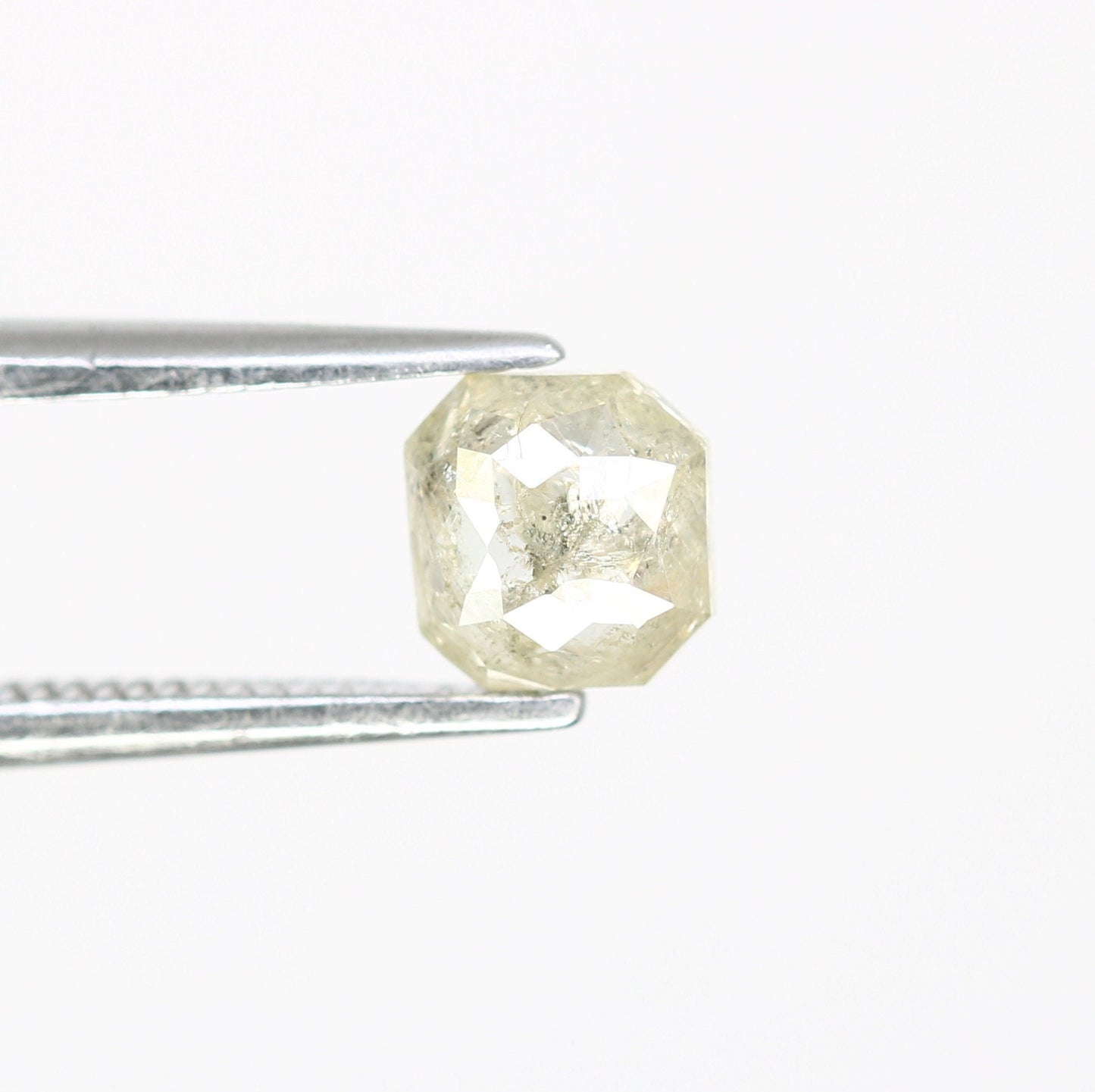 0.54 CT Emerald Cut Loose Diamond - Salt and Pepper Emerald Shape Diamond - Emerald For Wedding Ring - LABORDAY Offer - Customize Jewelry