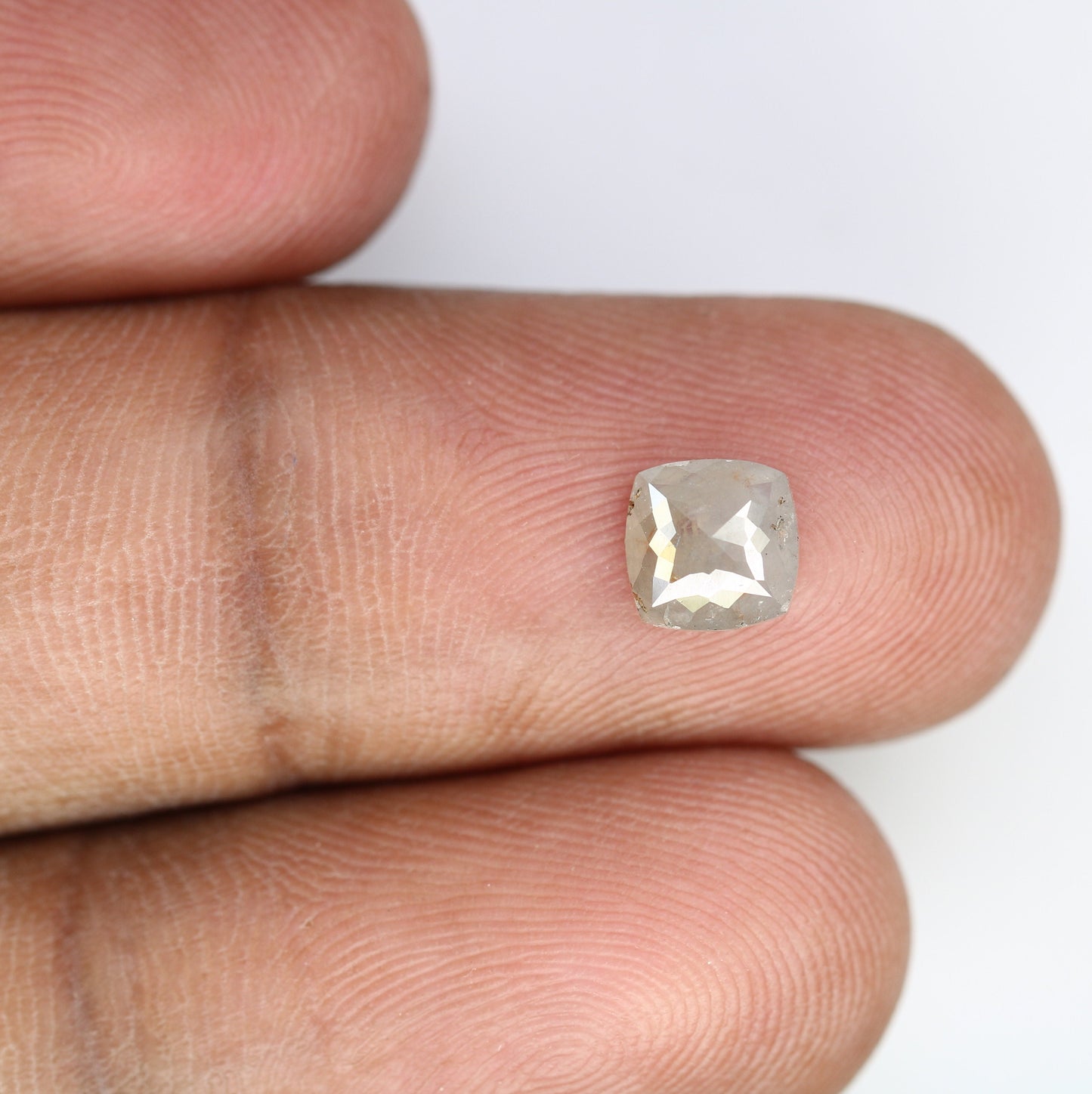 0.79 CT Cushion Cut Grey Diamond - Unique Wedding Jewelry, Custom Gold Rings & Special Gifts for Sister or Daughter