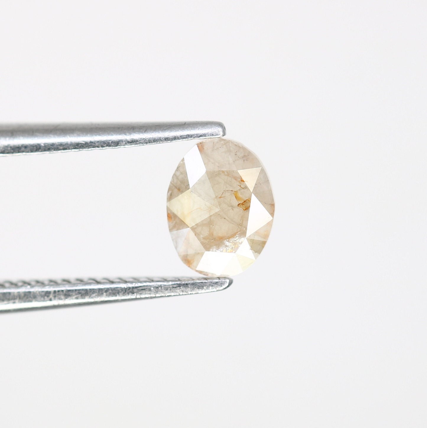 0.25 CT Oval Grey Rustic Diamond - Unique Statement Jewelry, Custom Gold Rings & Thoughtful Anniversary or Birthday Gift Ideas