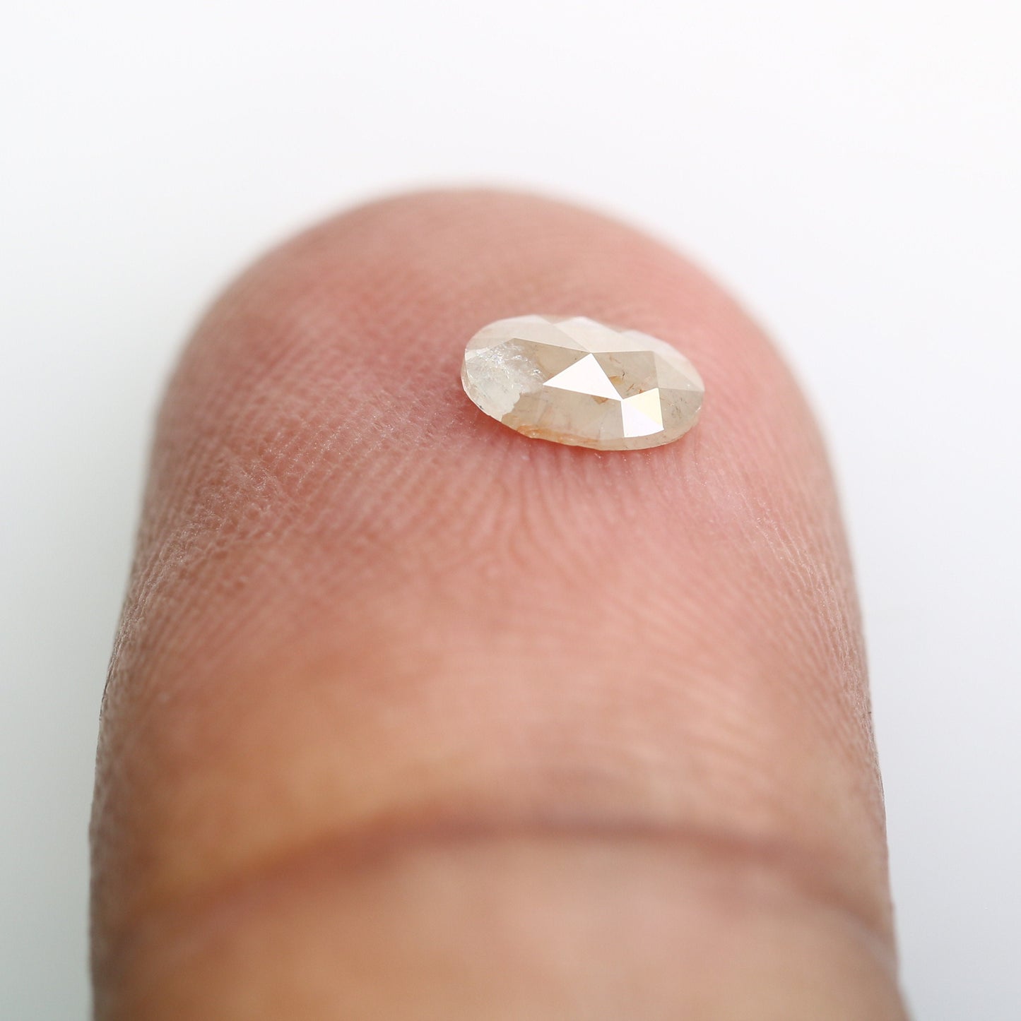 0.25 CT Oval Grey Rustic Diamond - Unique Statement Jewelry, Custom Gold Rings & Thoughtful Anniversary or Birthday Gift Ideas