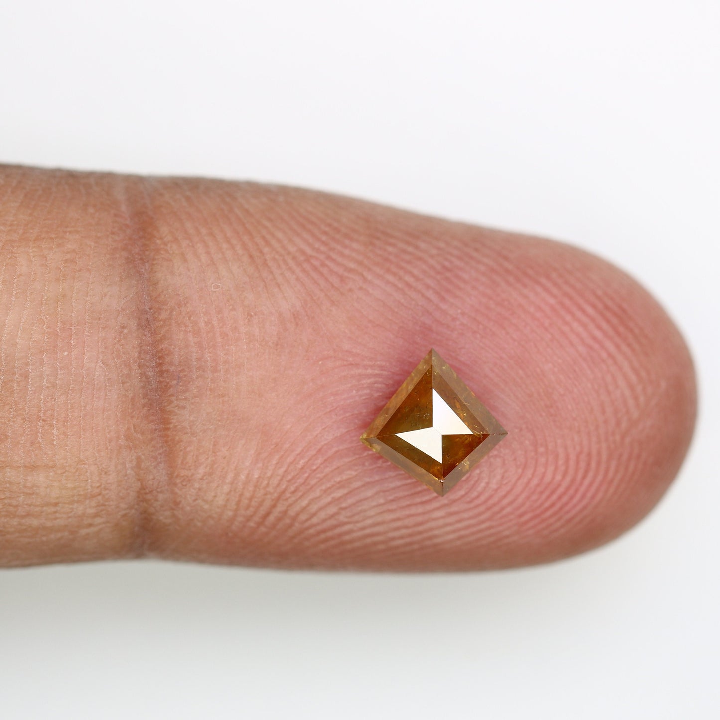 0.73 CT Shape Salt and Pepper Kite Shape - Natural Kite shape Loose Diamond -For 14k Gold Jewelry - Christmas Gift - LABORDAY Offer