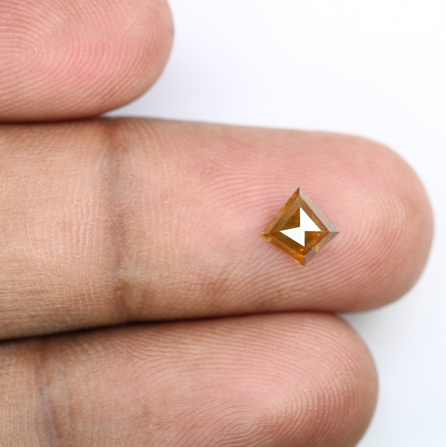 0.73 CT Shape Salt and Pepper Kite Shape - Natural Kite shape Loose Diamond -For 14k Gold Jewelry - Christmas Gift - LABORDAY Offer