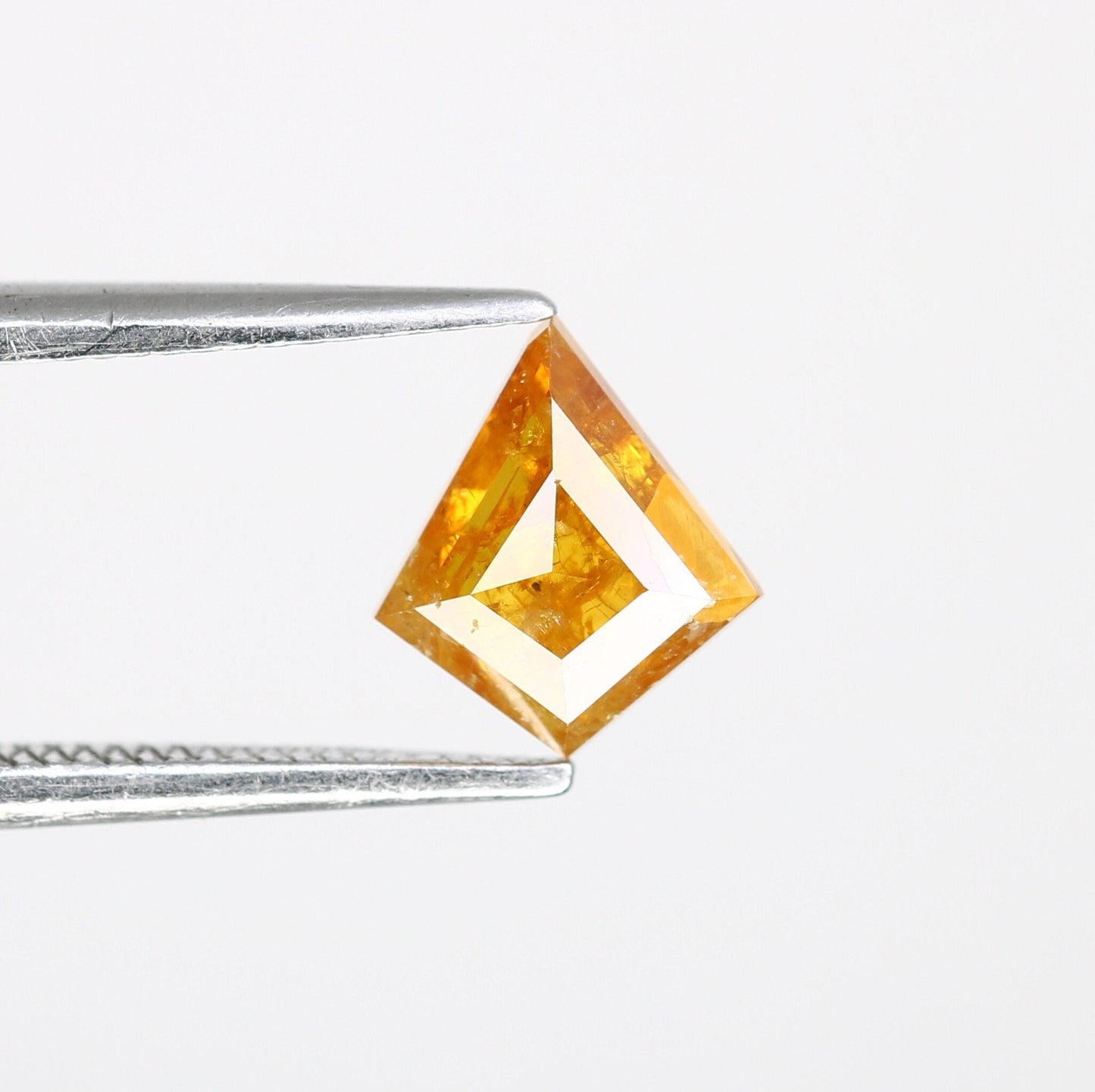 0.79 CT Shape Salt and Pepper Kite Shape - Natural Kite shape Loose Diamond -For 14k Gold Jewelry - Christmas Gift - LABORDAY Offer