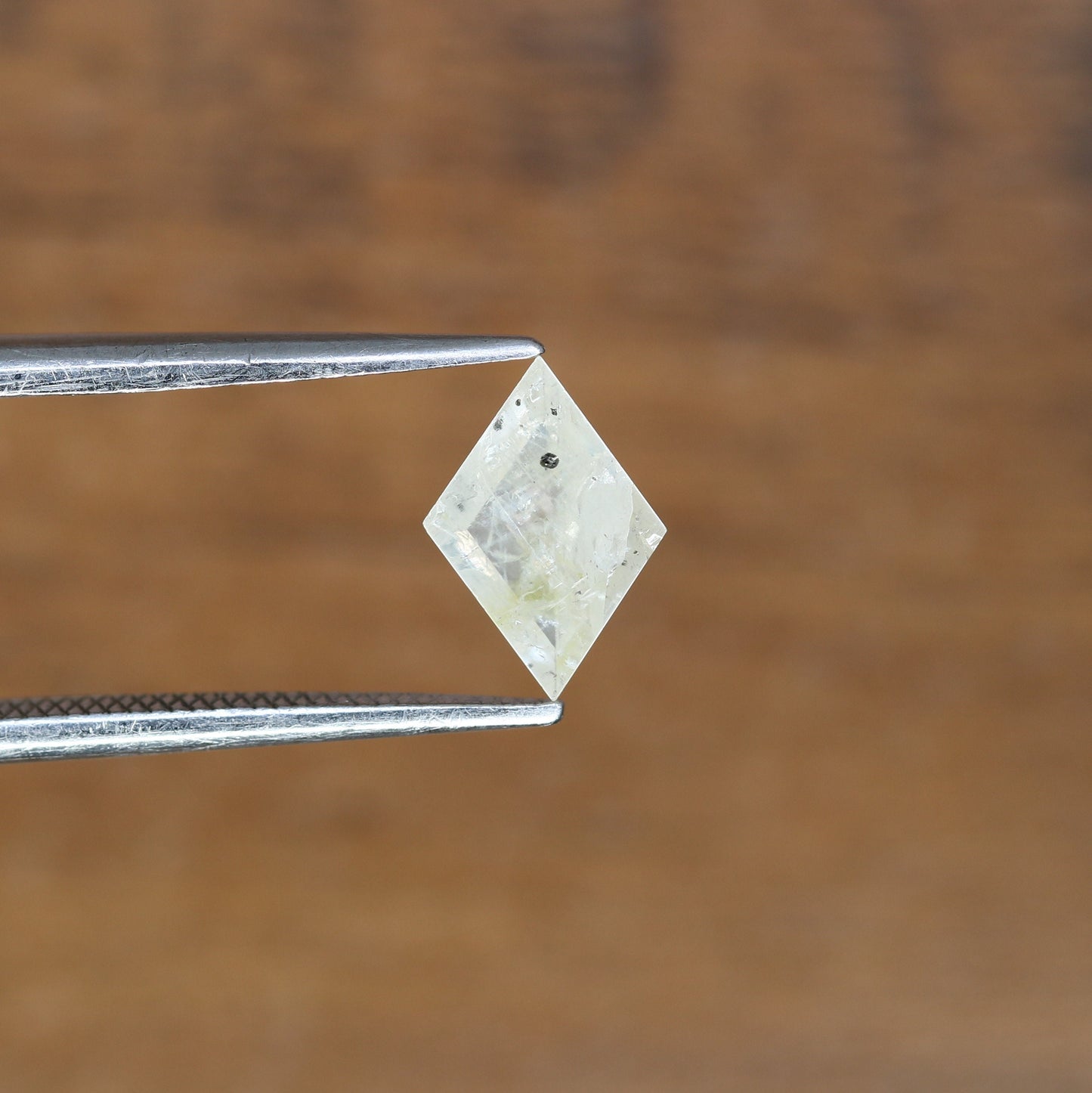 0.57 CT Kite shape Natural Loose Diamond -Kite Shape Salt and Pepper Diamond - For Salt Pepper Diamond Ring - Sale Offer- Unique Gift