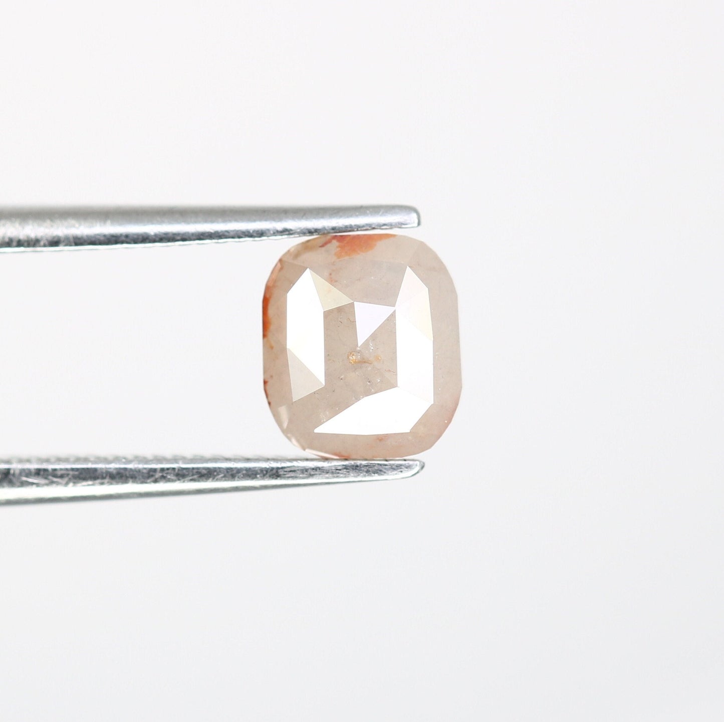 0.93 CT Emerald Cut Loose Salt and Pepper Diamond - Ideal for Wedding Ring - Emerald Shape Diamond for Custom Jewelry Design