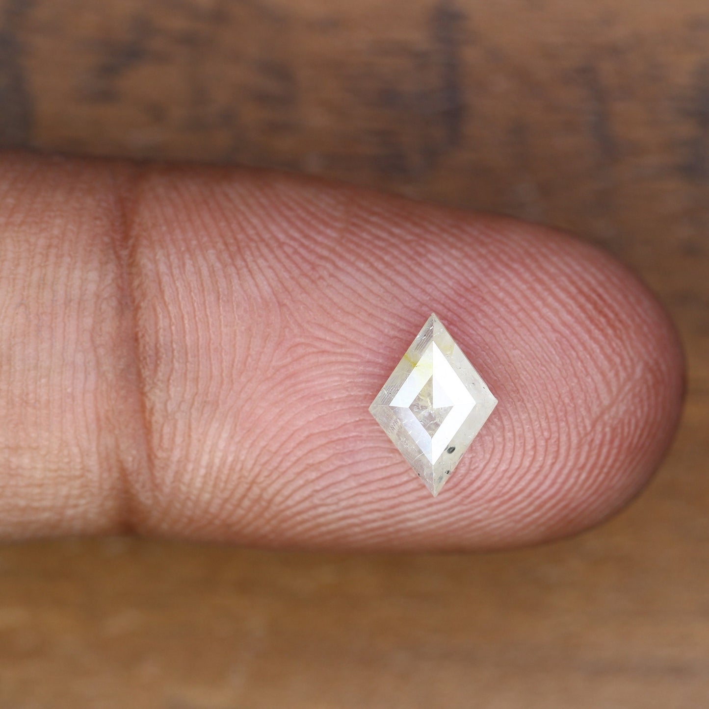 0.57 CT Kite shape Natural Loose Diamond -Kite Shape Salt and Pepper Diamond - For Salt Pepper Diamond Ring - Sale Offer- Unique Gift