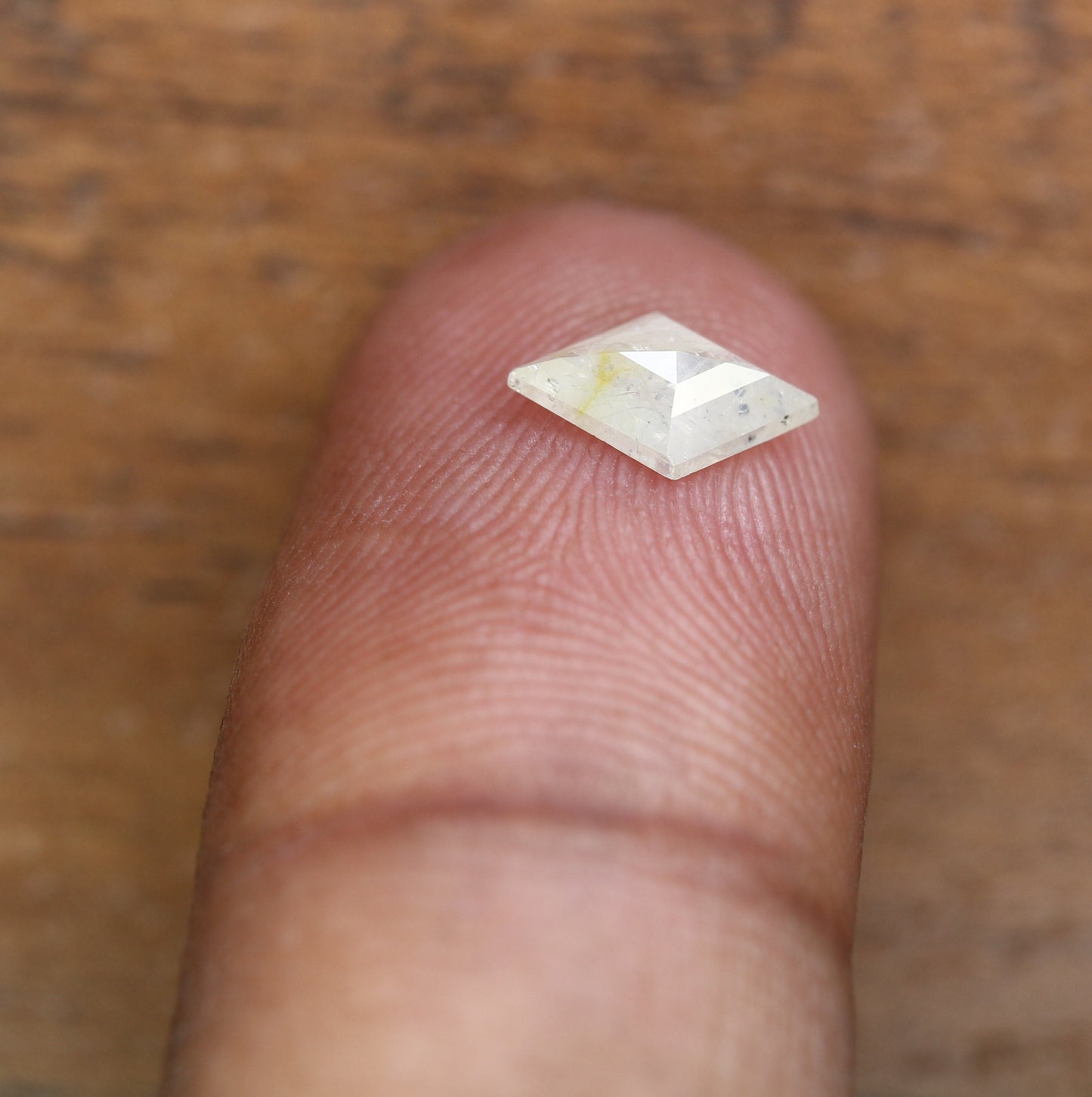 0.57 CT Kite shape Natural Loose Diamond -Kite Shape Salt and Pepper Diamond - For Salt Pepper Diamond Ring - Sale Offer- Unique Gift