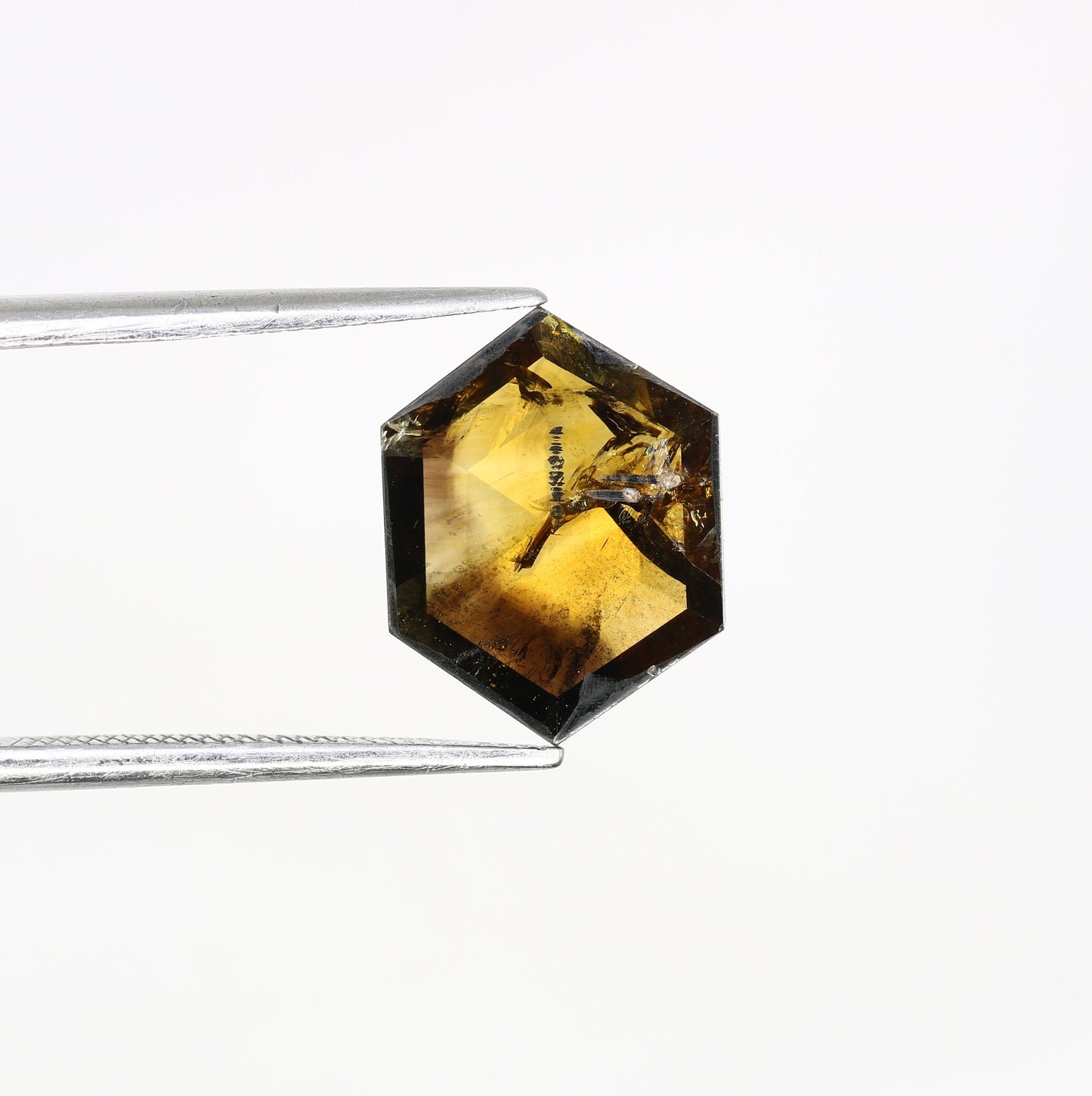 1.95 CT Salt and Pepper Hexagon Cut - Natural Loose Hexagon Shape -Unique Diamond for Ring - Special Gift for Her - Wholesaler of Diamond