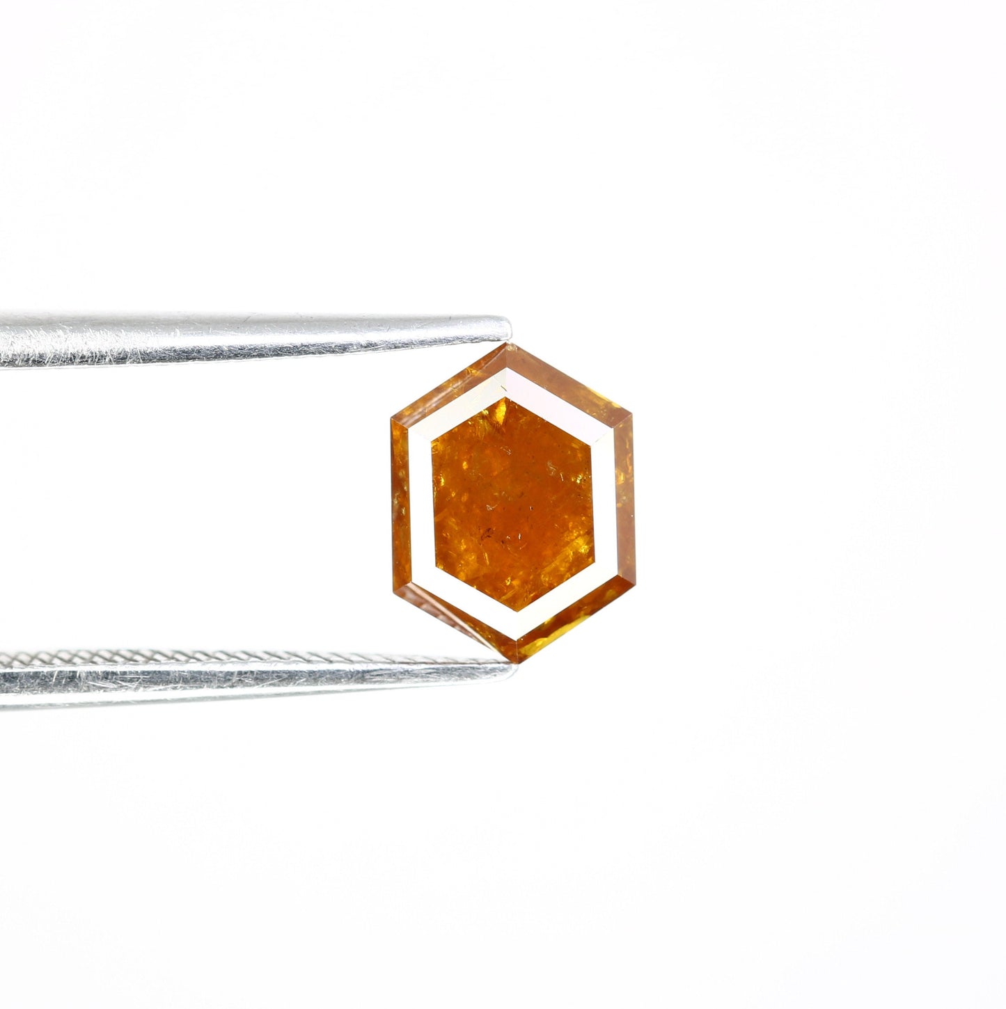 1.80 CT Salt and Pepper Hexagon Cut - Natural Loose Hexagon Shape -Unique Diamond for Ring - Special Gift for Her - Wholesaler of Diamond