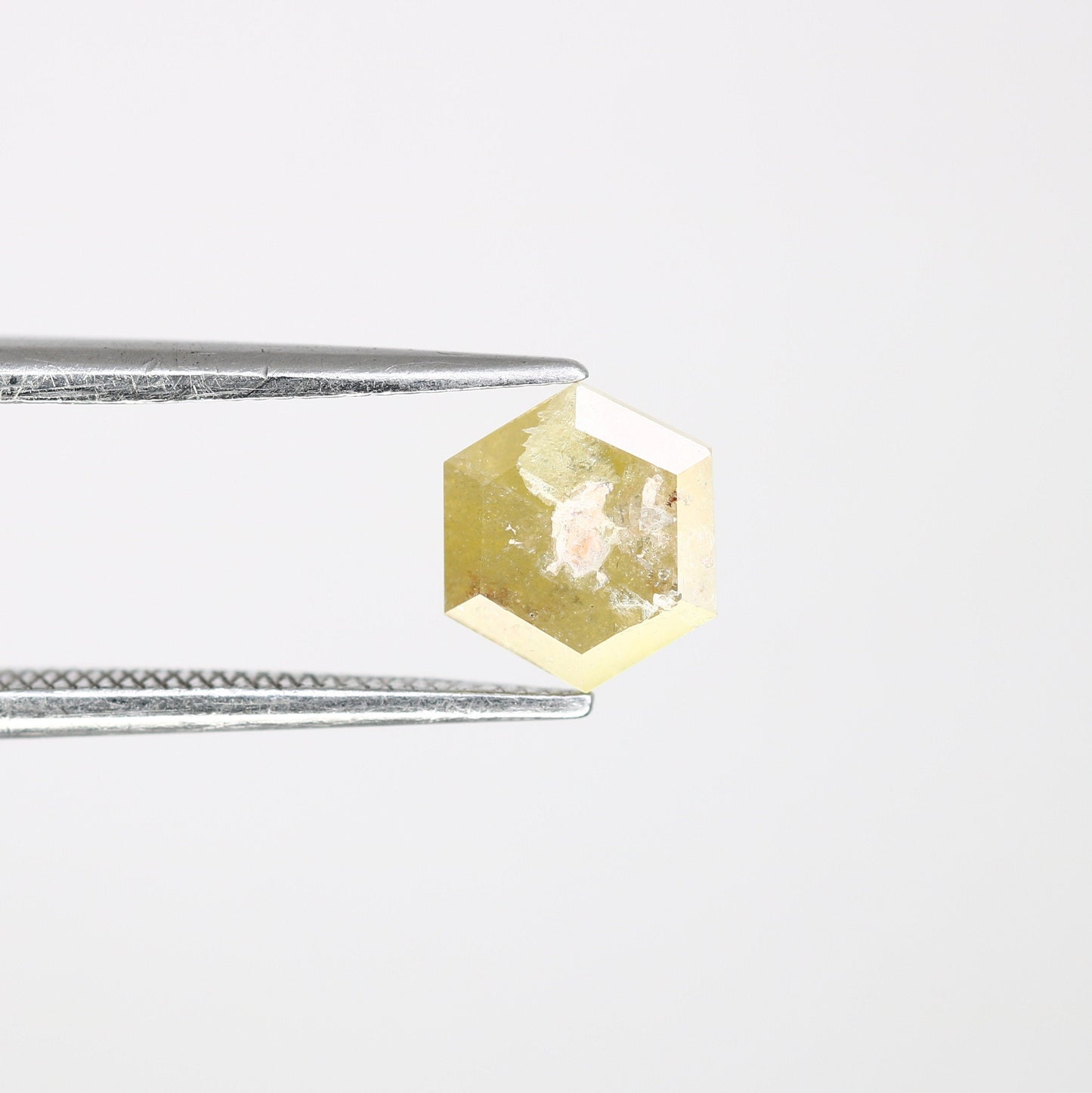 1.20 CT Salt and Pepper Hexagon Cut - Natural Loose Hexagon Shape -Unique Diamond for Ring - Special Gift for Her - Wholesaler of Diamond