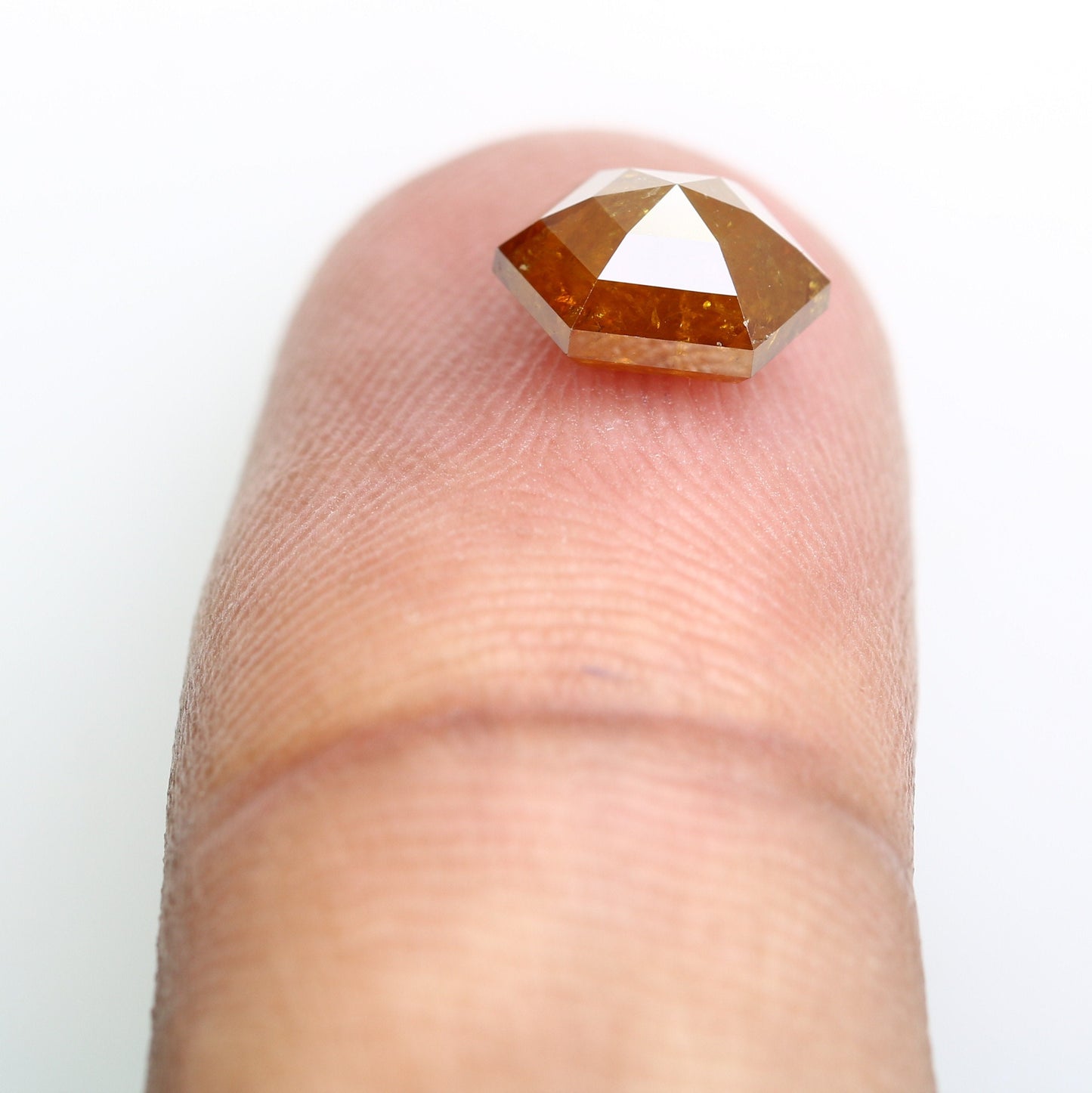 1.80 CT Salt and Pepper Hexagon Cut - Natural Loose Hexagon Shape -Unique Diamond for Ring - Special Gift for Her - Wholesaler of Diamond
