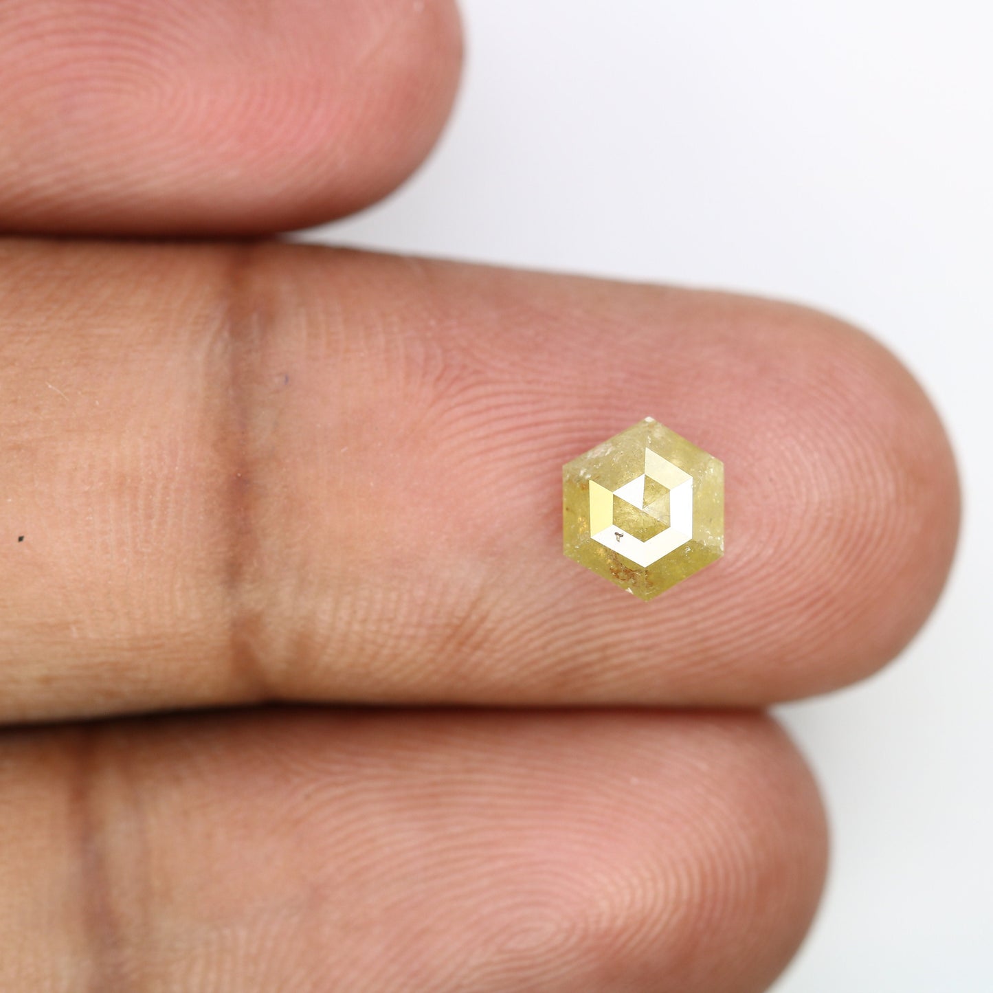 1.20 CT Salt and Pepper Hexagon Cut - Natural Loose Hexagon Shape -Unique Diamond for Ring - Special Gift for Her - Wholesaler of Diamond