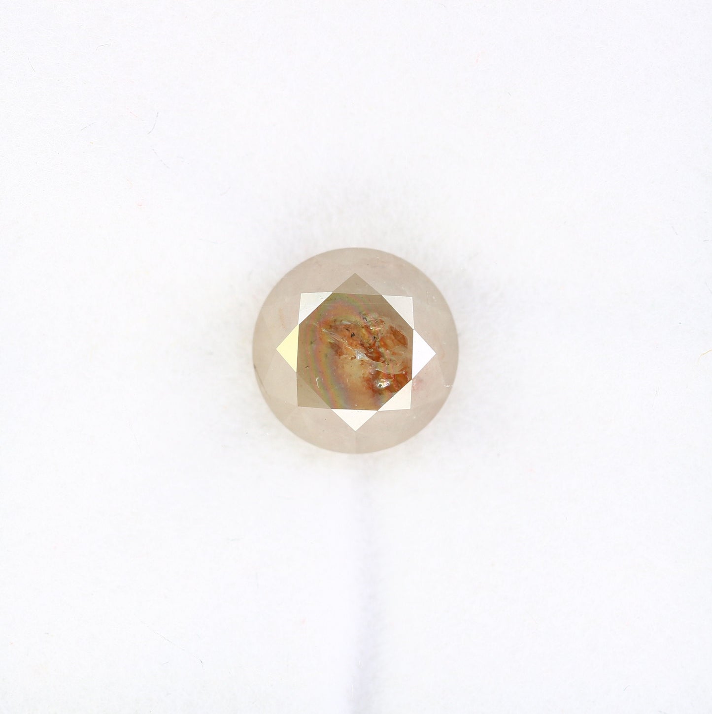 2.37 CT Grey Round Brilliant Cut Diamond | Perfect for Proposal or Engagement Ring | Ideal Gift for Wife or Anniversary |Custom Gold Setting