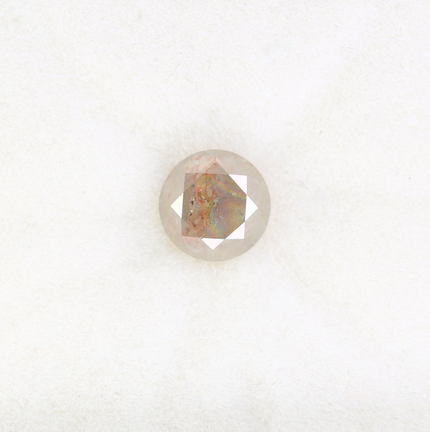 1.75 CT Peach Color Loose Brilliant Cut Diamond | Ideal for Wedding or Proposal Ring | Perfect Gift for Her | Custom Gold Ring Setting