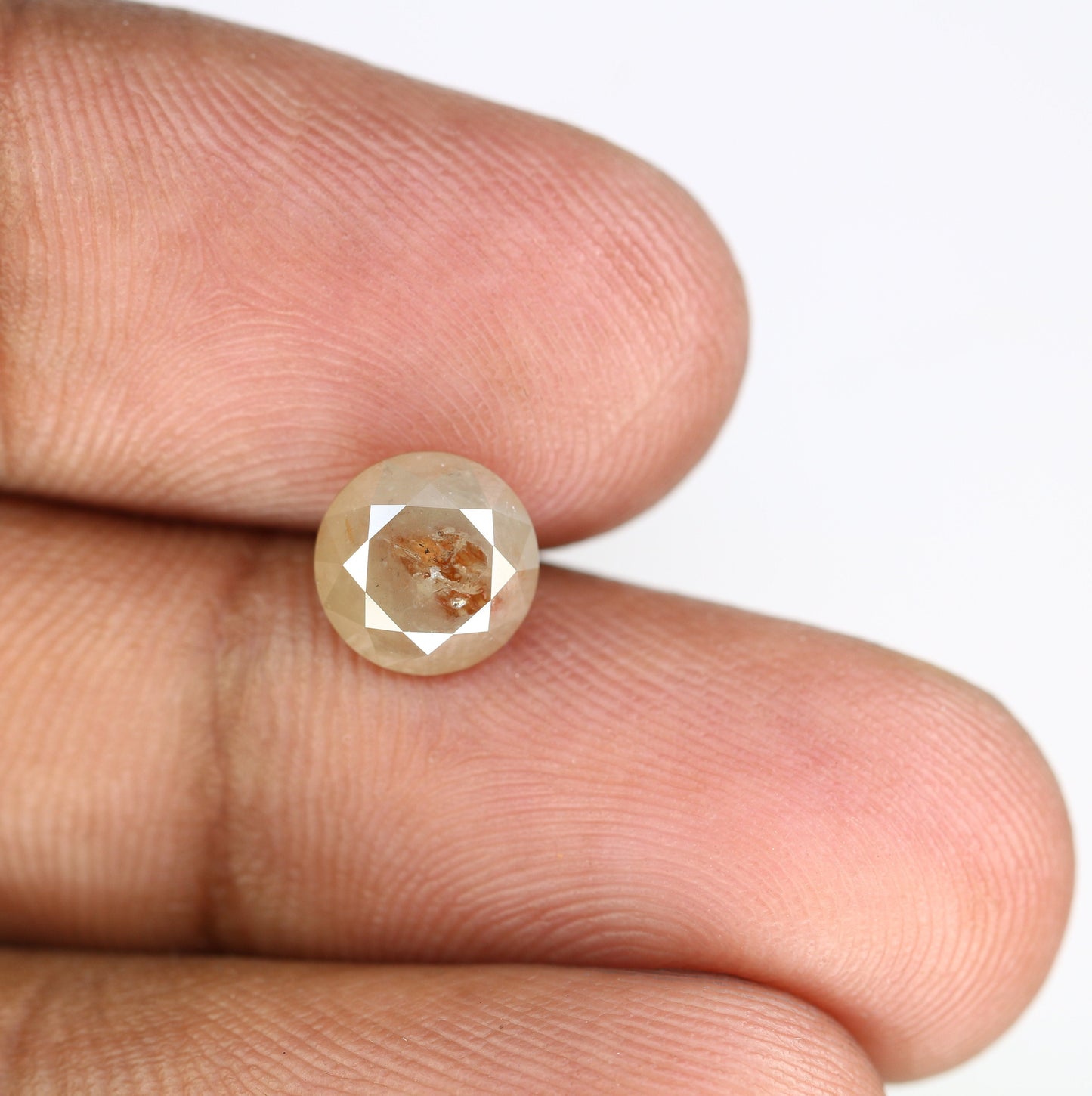 2.37 CT Grey Round Brilliant Cut Diamond | Perfect for Proposal or Engagement Ring | Ideal Gift for Wife or Anniversary |Custom Gold Setting