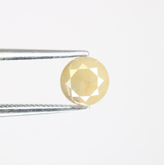 0.98 CT Light Grey Color Round Brilliant Cut Diamond For Statement Jewelry | Fancy Color DiamondFor Gold Ring Diamonds