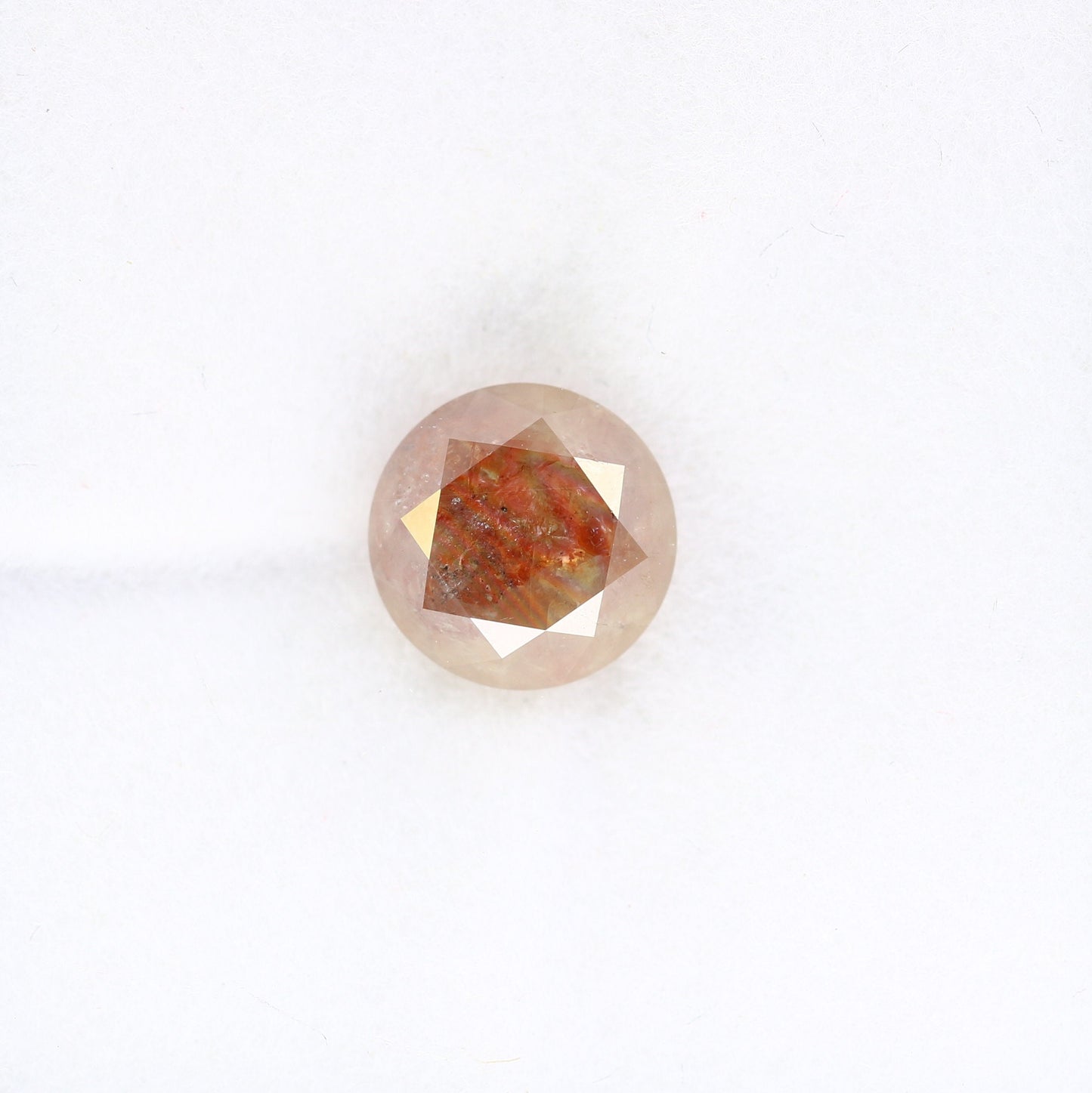 2.32 CT Fancy Red Round Brilliant Cut Diamond | Ideal for Multiple Occasions | Wedding Jewelry | Custom Jewelry Making | Gold Ring Diamonds