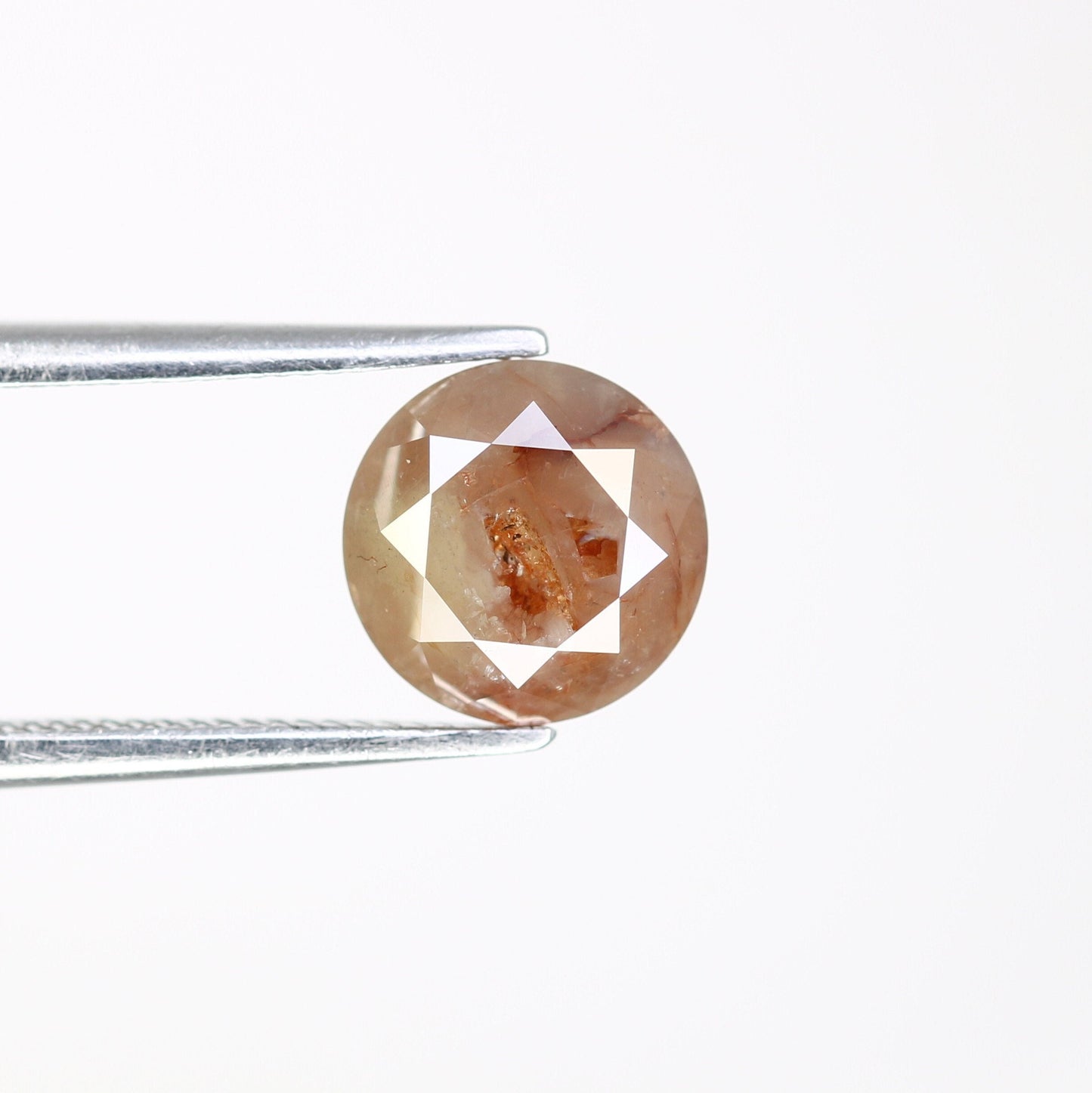 2.03 CT Round Brilliant Cut Red Loose Diamond | Perfect for Promise Ring | Ideal Gift for Her | Custom Gold Ring Setting