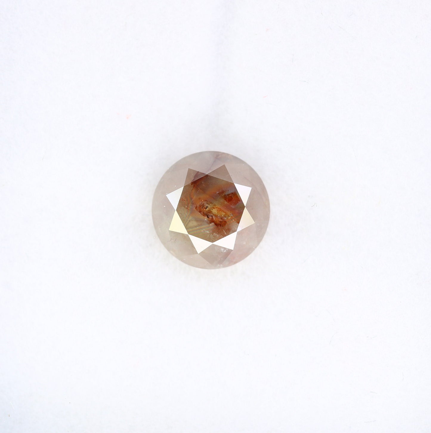 2.03 CT Round Brilliant Cut Red Loose Diamond | Perfect for Promise Ring | Ideal Gift for Her | Custom Gold Ring Setting