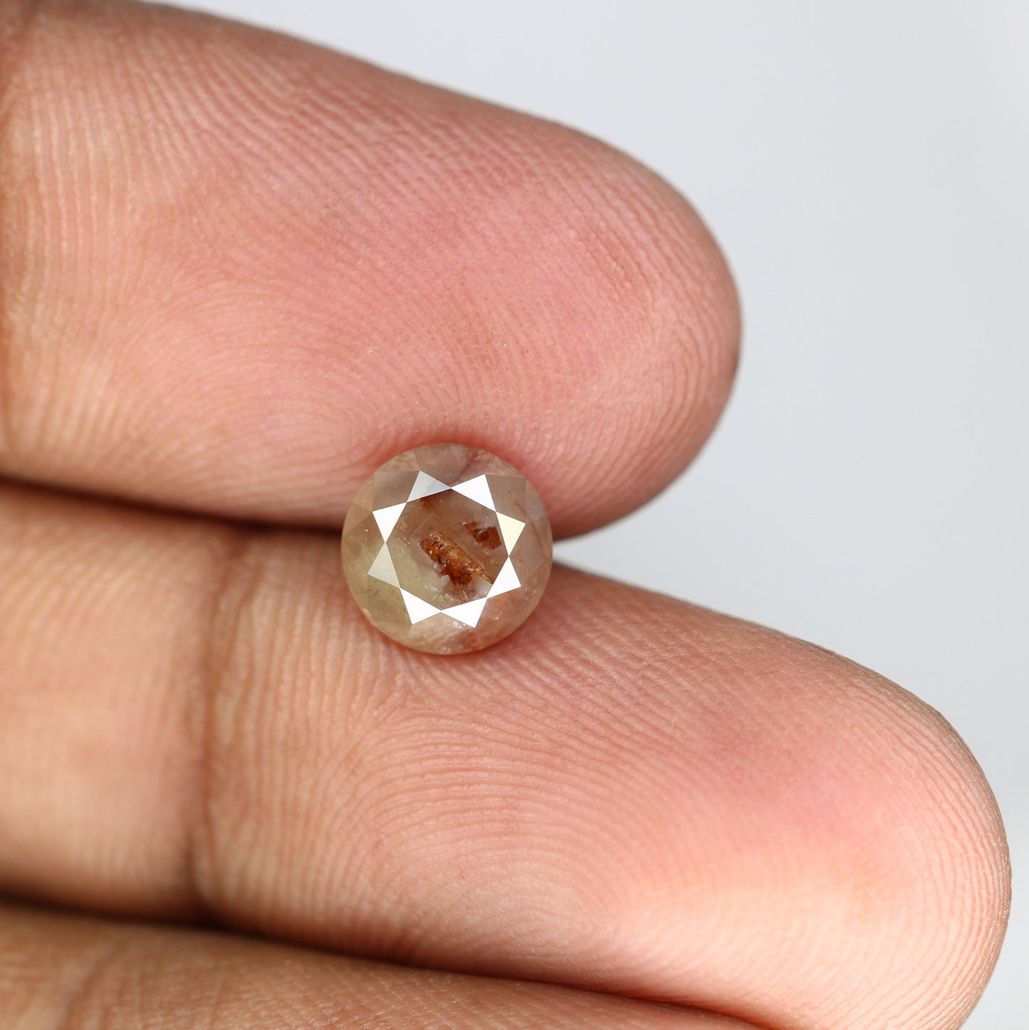 2.03 CT Round Brilliant Cut Red Loose Diamond | Perfect for Promise Ring | Ideal Gift for Her | Custom Gold Ring Setting