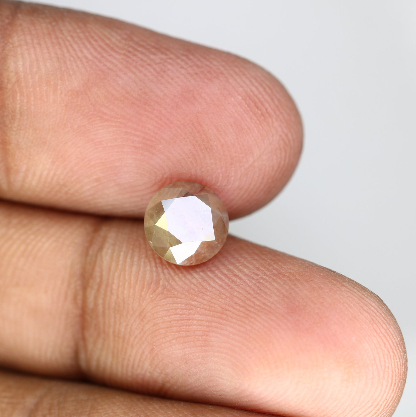 2.03 CT Round Brilliant Cut Red Loose Diamond | Perfect for Promise Ring | Ideal Gift for Her | Custom Gold Ring Setting