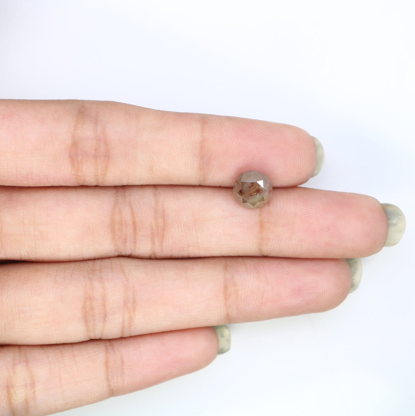 2.03 CT Round Brilliant Cut Red Loose Diamond | Perfect for Promise Ring | Ideal Gift for Her | Custom Gold Ring Setting