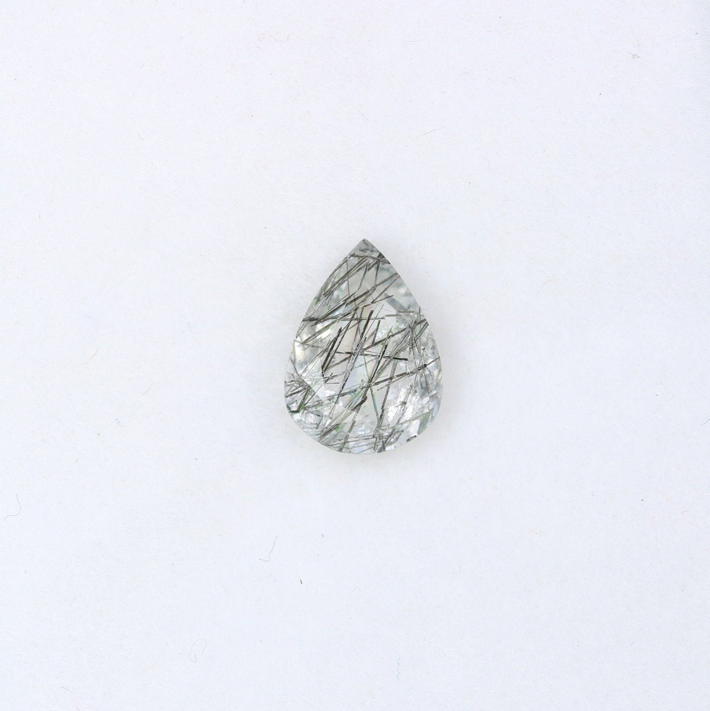 0.86 CT Pear Cut Rutile Natural Gemstone For Engagement Ring | Wedding Ring | Proposal Ring | Gift For HerFor Gold Ring Diamonds