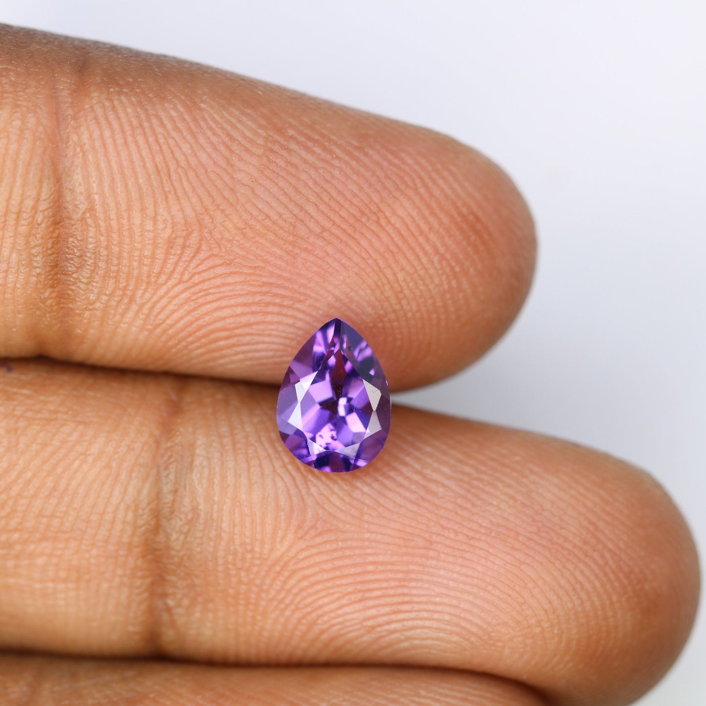 1.17 CT Beautiful Amethyst Pear Shape Gemstone for Pendant - Perfect Gift for Loved Ones and Fine Jewelry