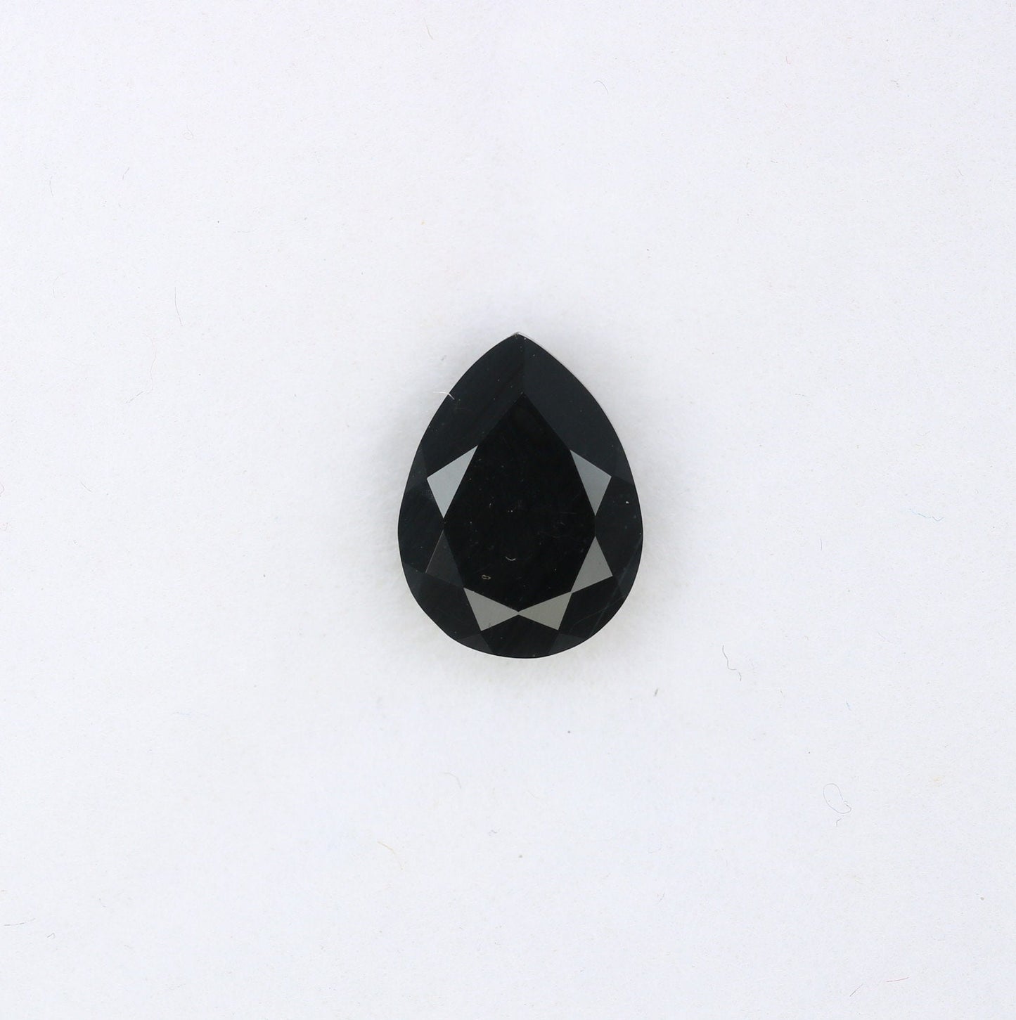 1.08 CT Black Pear Cut Gemstone for Weddings and Special Occasions - Elegant Pendant or Ring for Fine Jewelry
