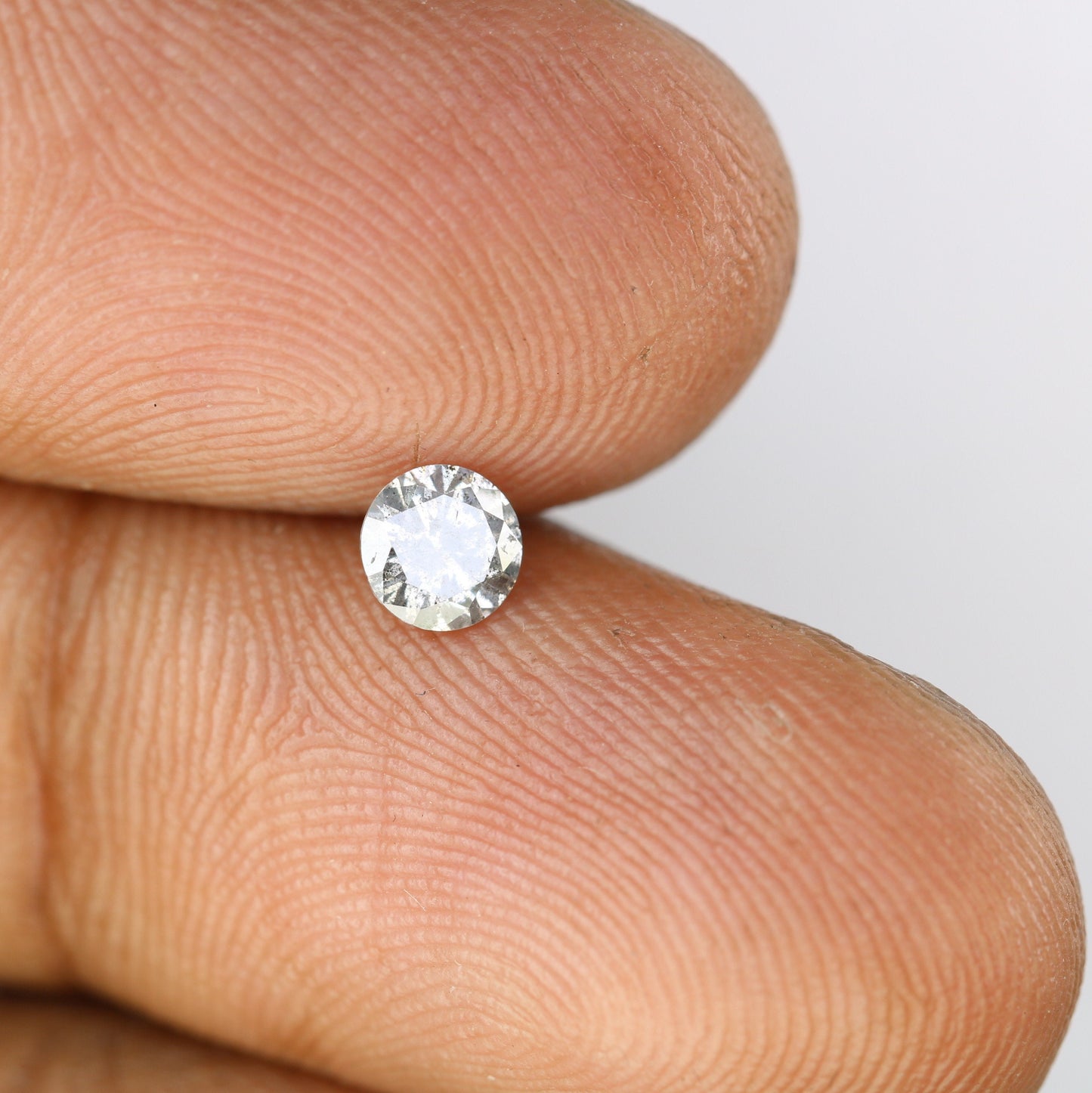 0.35 CT Natural Salt and Pepper Brilliant Cut Diamond | Fancy Color Diamond | Perfect Gift for Her | Gold Jewelry Making | Wholesale Price