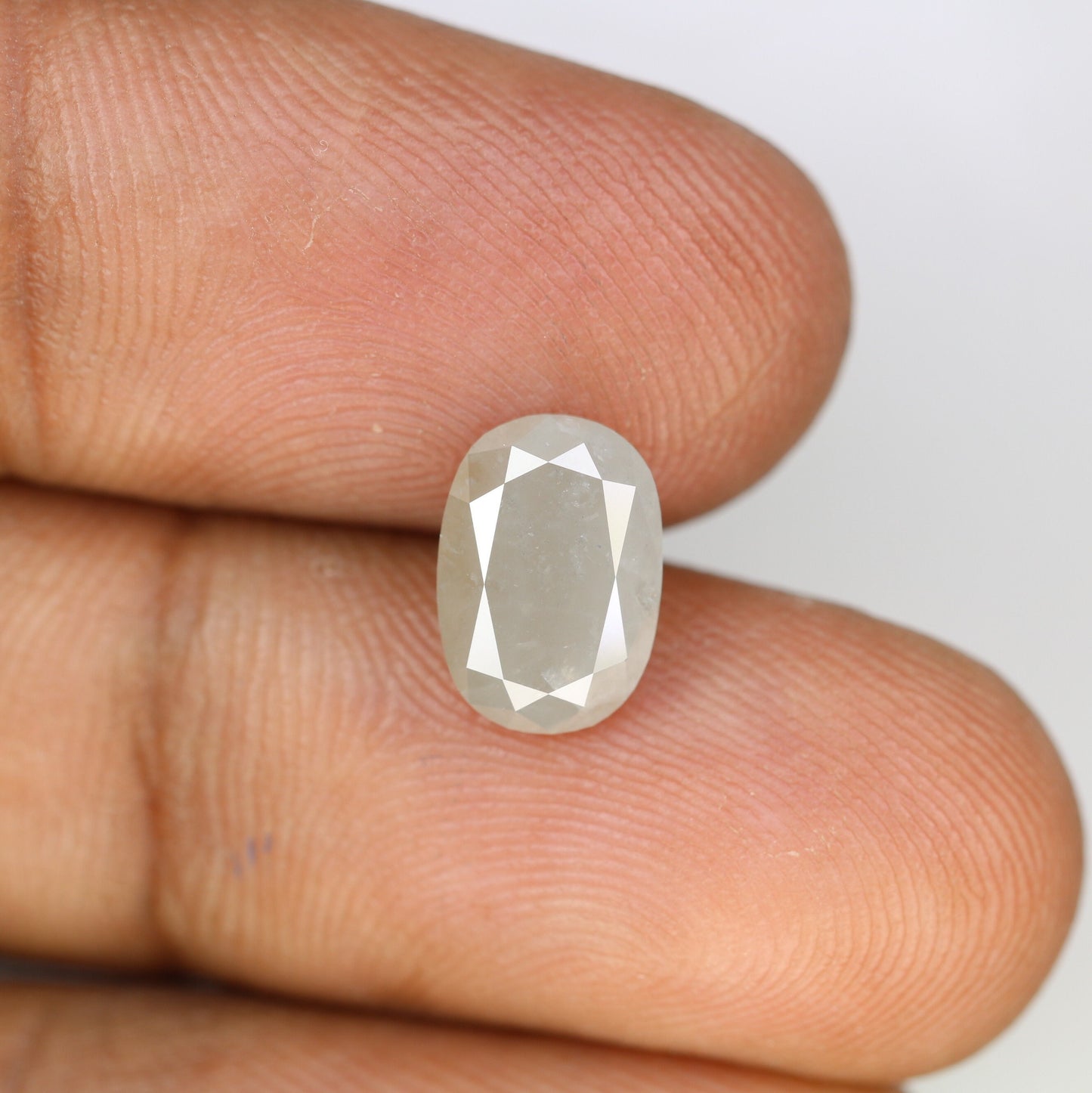 2.83 CT Oval Grey Diamond - Unique Wedding or Proposal Ring, Custom Gold Jewelry & Thoughtful Gift for Boyfriend or Girlfriend