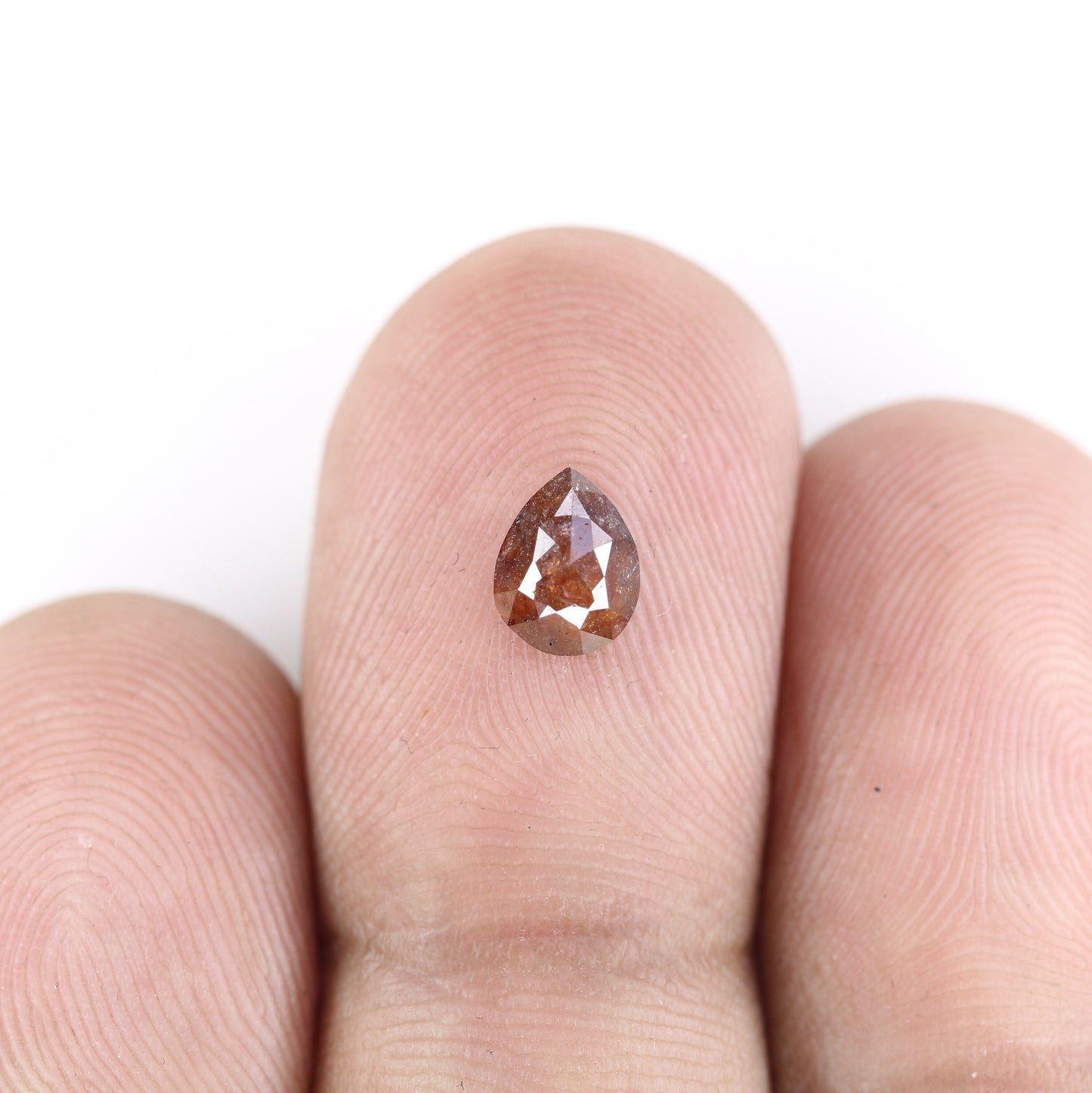 0.73 CT Gorgeous Pear Shape Red Colour Natural Diamond For Ring | Fancy Red Colour | Wedding Jewlery | Gift For HerFor Gold Ring Diamonds