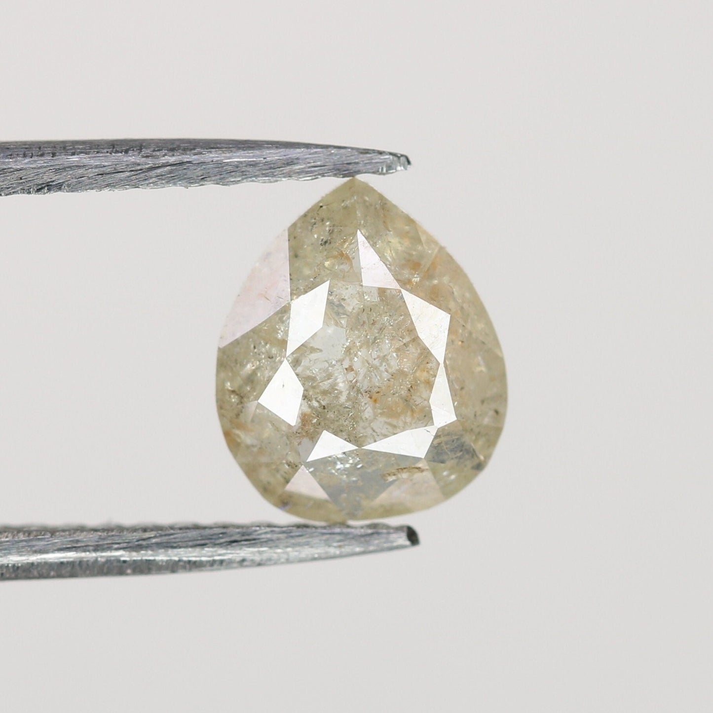 0.92 CT Pear Shape Light Yellow Diamond For Engagement Ring, Wedding Ring, JewleryFor Gold Ring Diamonds