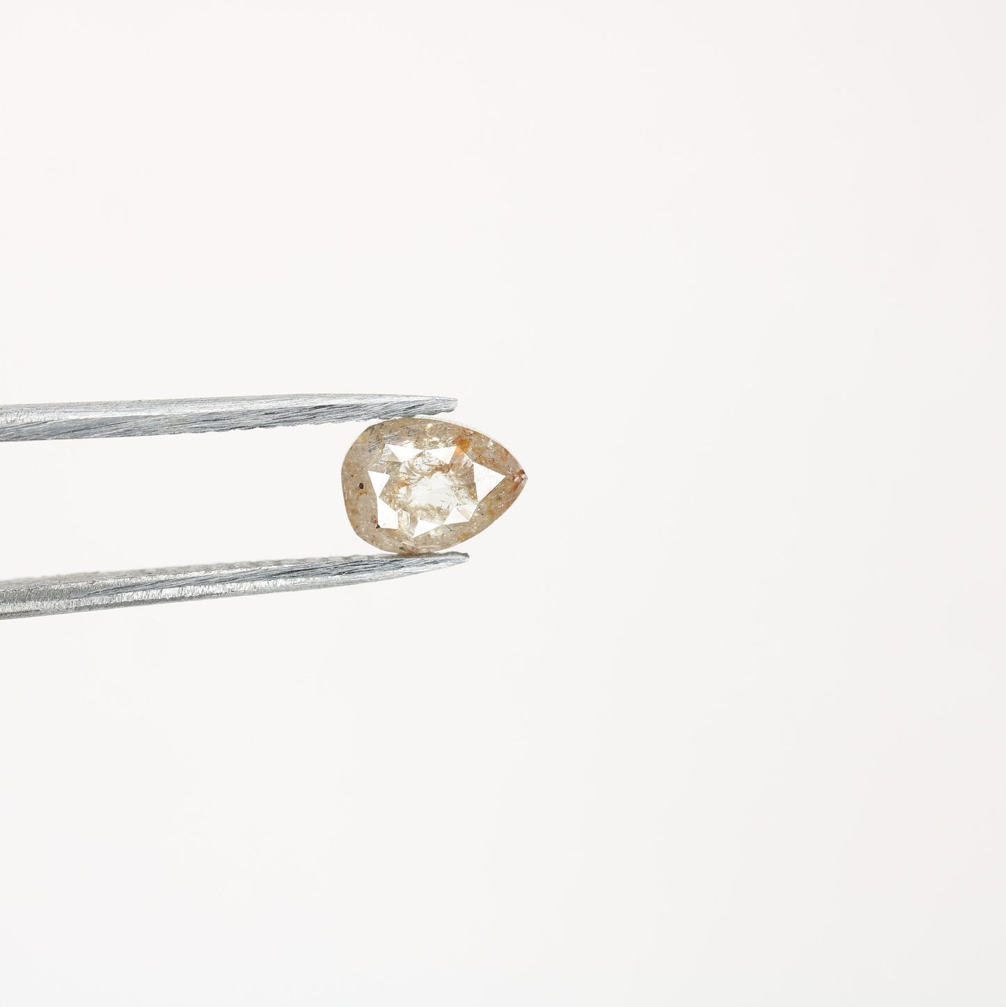 0.59 CT Rustic Peach Colour Pear Shape Diamond For Ring, For Pendant, Customized Jewlery MakingFor Gold Ring Diamonds