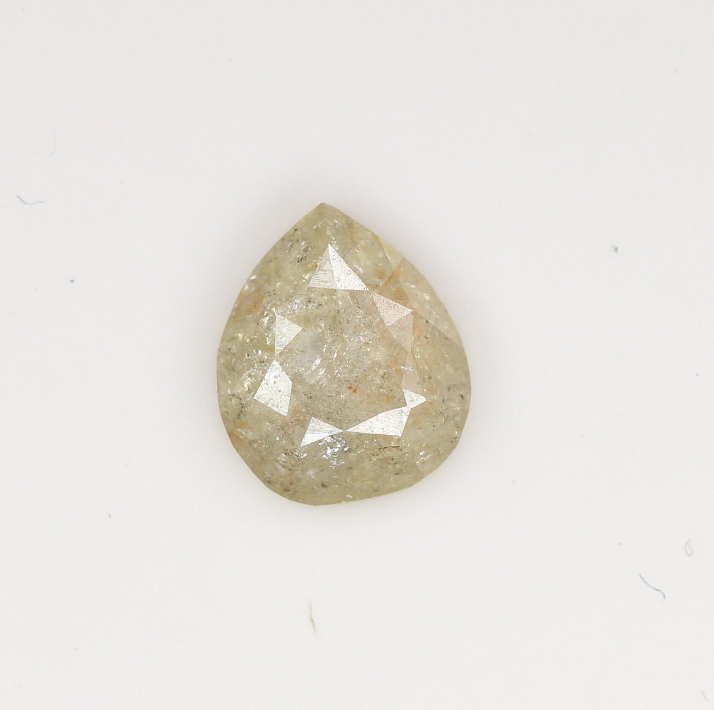 0.92 CT Pear Shape Light Yellow Diamond For Engagement Ring, Wedding Ring, JewleryFor Gold Ring Diamonds