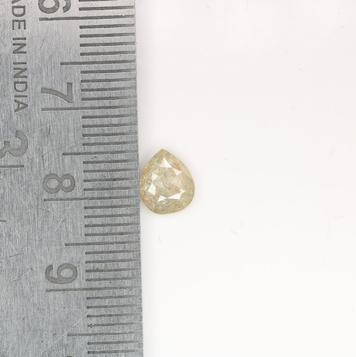 0.92 CT Pear Shape Light Yellow Diamond For Engagement Ring, Wedding Ring, JewleryFor Gold Ring Diamonds