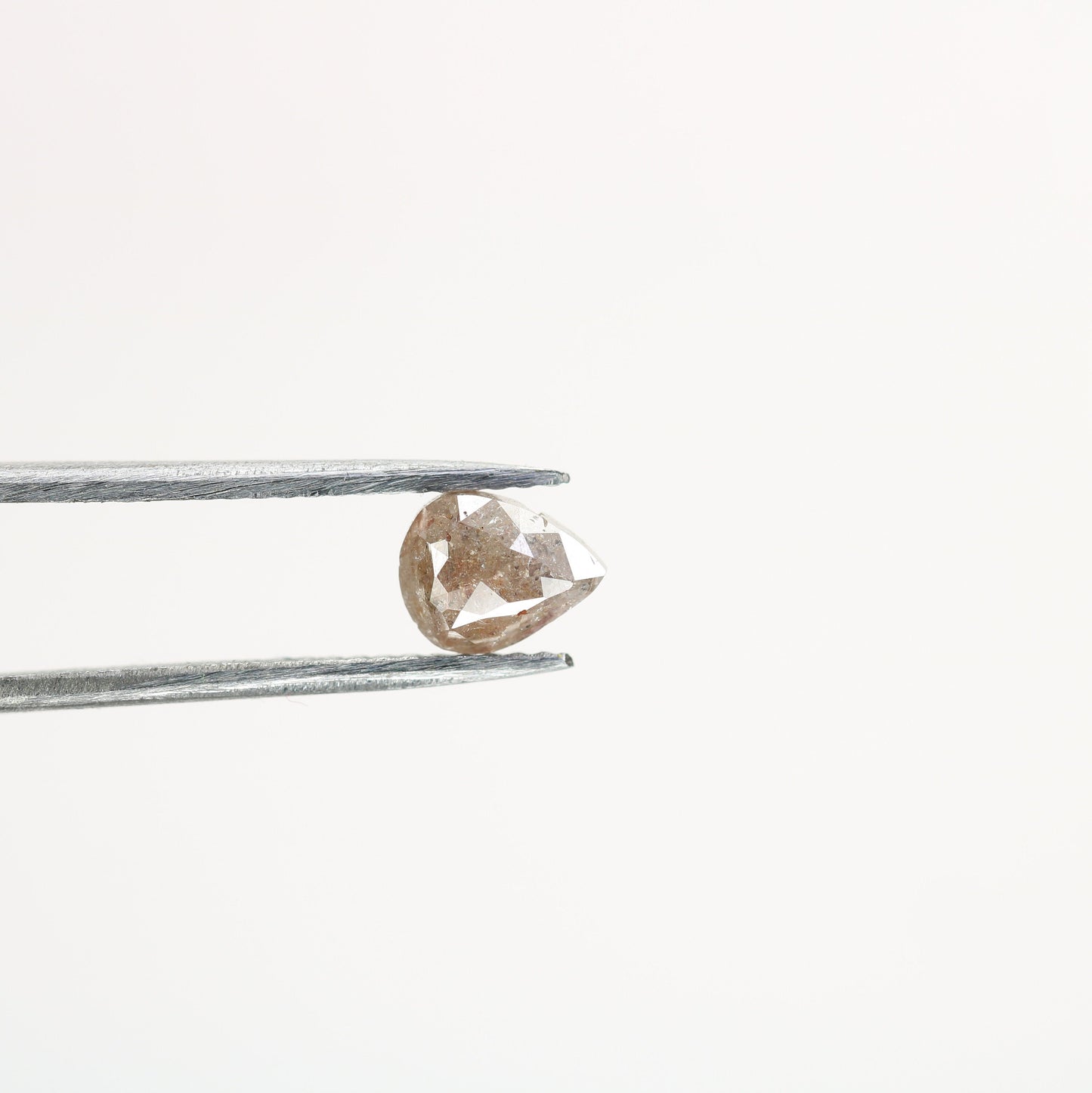 0.81 CT Grey Colour Natural Pear Shape Polished Diamond For Multiple Occasions And Wedding, Gift For HerFor Gold Ring Diamonds