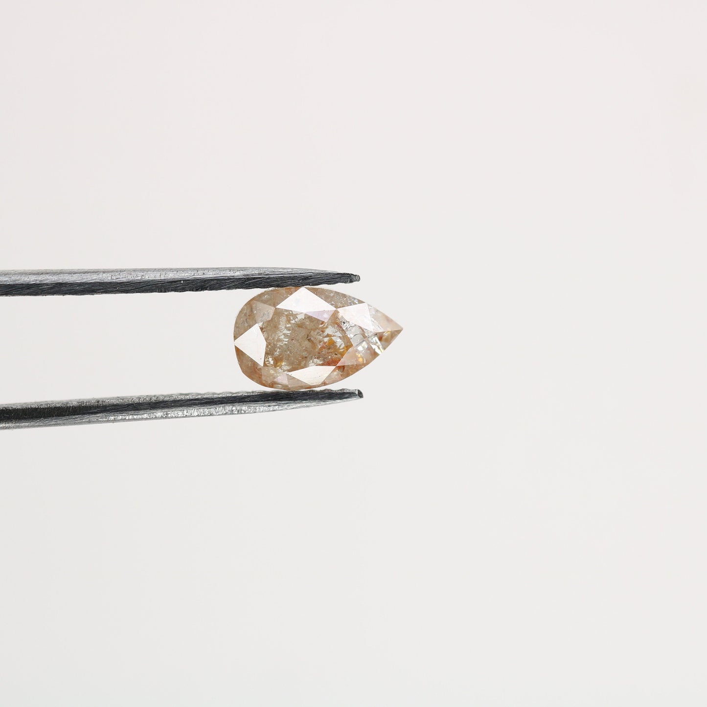 0.91 CT Peach Pear Shape Diamond - Versatile Engagement Ring for Her