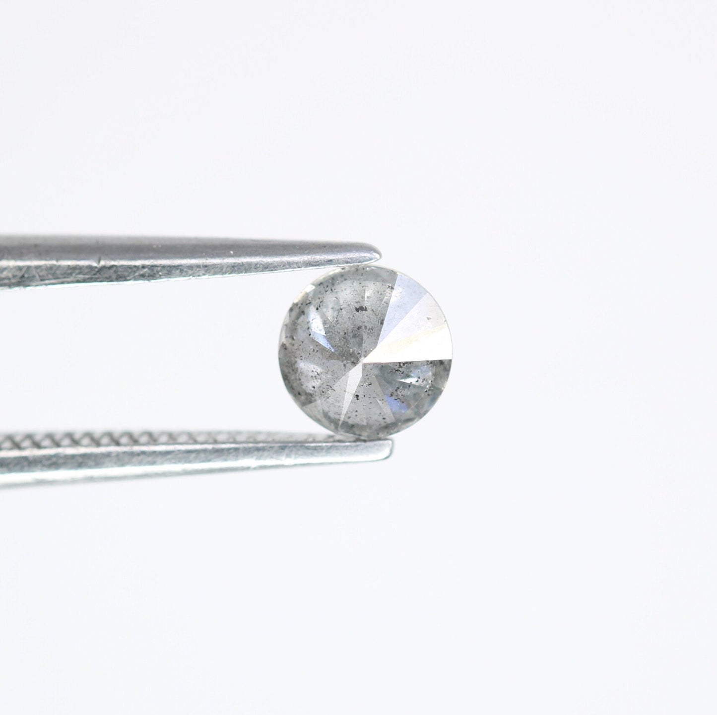 0.40 CT Brilliant Cut Salt and Pepper Diamond | Ideal for Engagement Rings and Custom Gold Jewelry