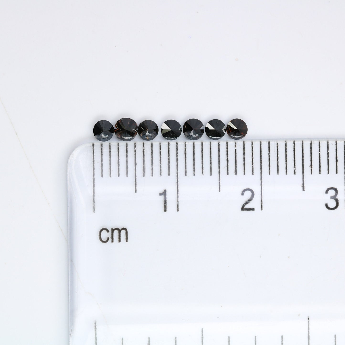 Natural Black Brilliant Cut Diamond | Loose Gemstone for Custom Gold Rings and Fine Jewelry