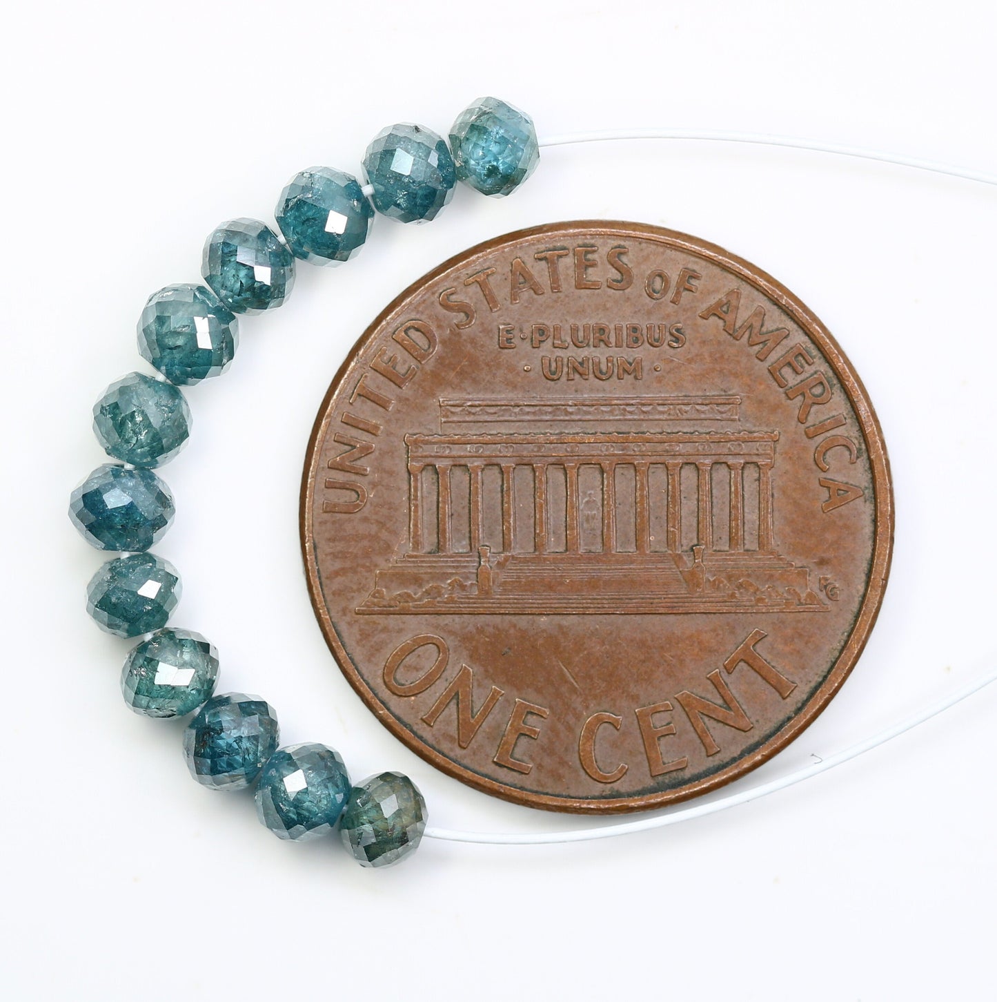 2.67 CT Natural Raw Rough Diamond Beads | Premium Faceted Gems for Bohemian Jewelry | Ideal for Custom Vintage Necklaces & DIY Crafting
